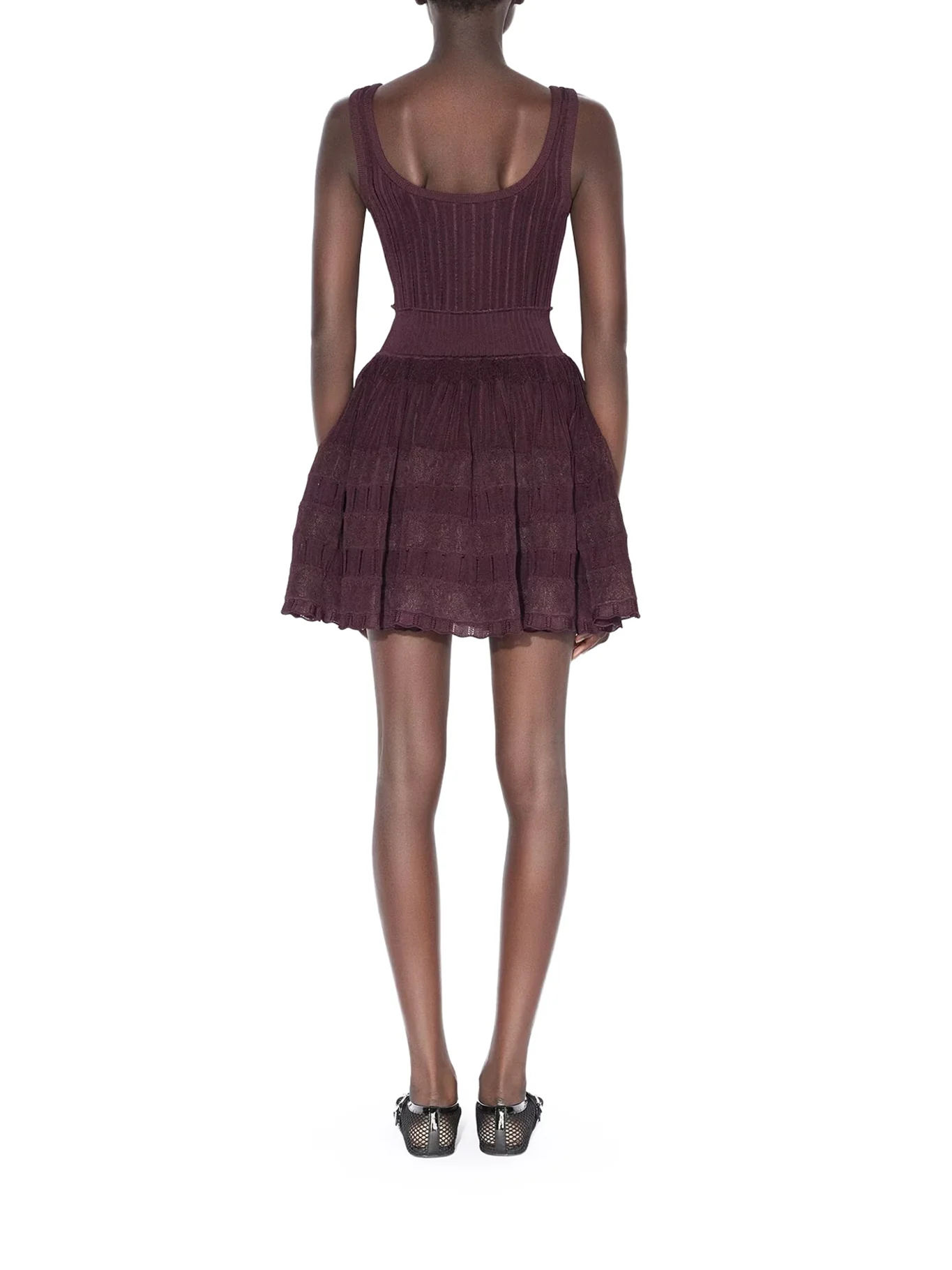 CRINOLINE KNIT DRESS - Image 3