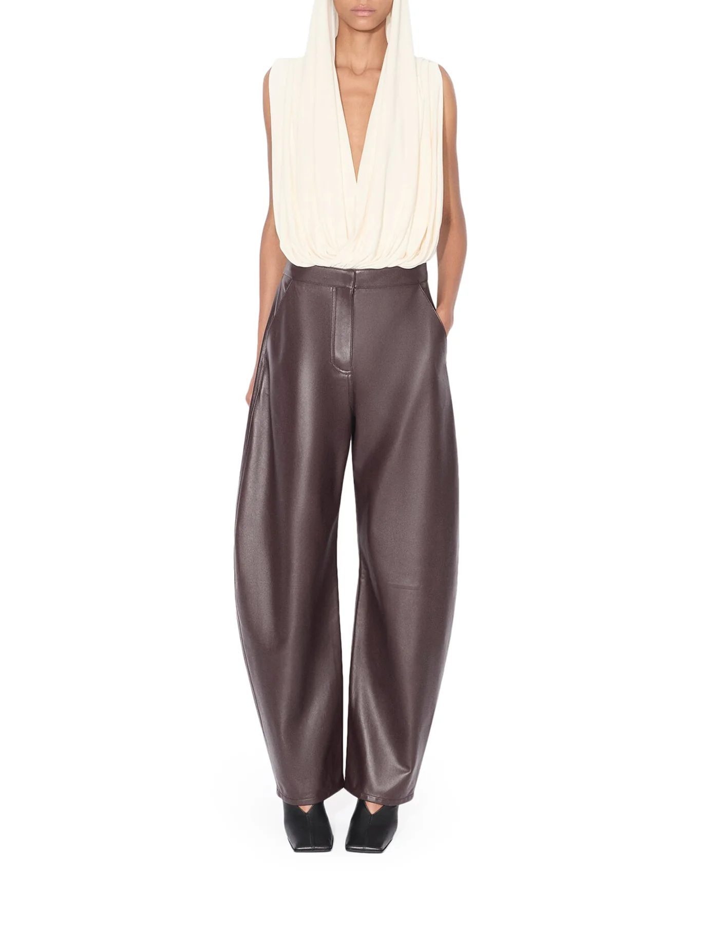 JERSEY BODYSUIT WITH HOOD - Image 4