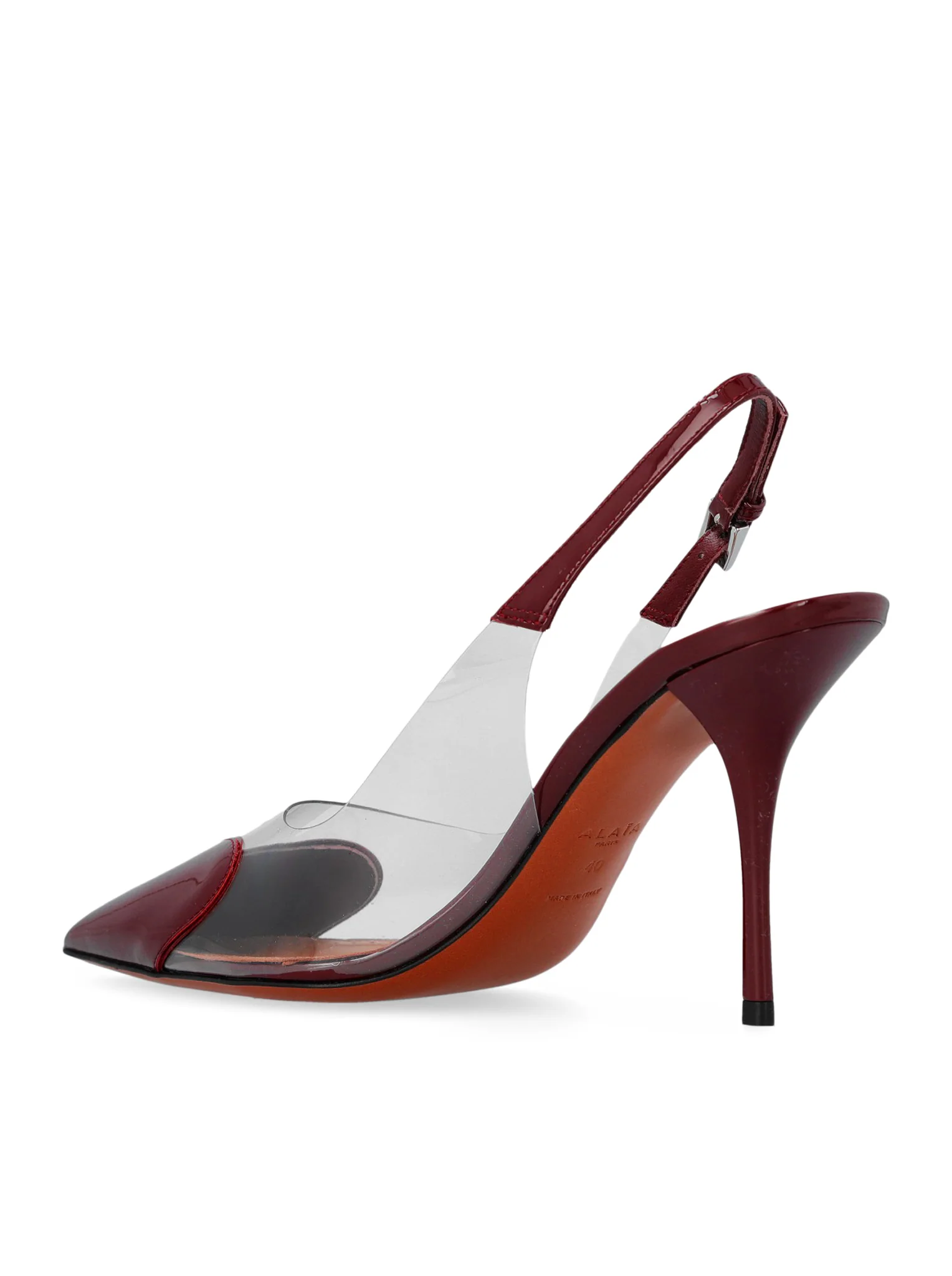 LE CŒUR SLINGBACKS IN PATENT CALFSKIN - Image 3