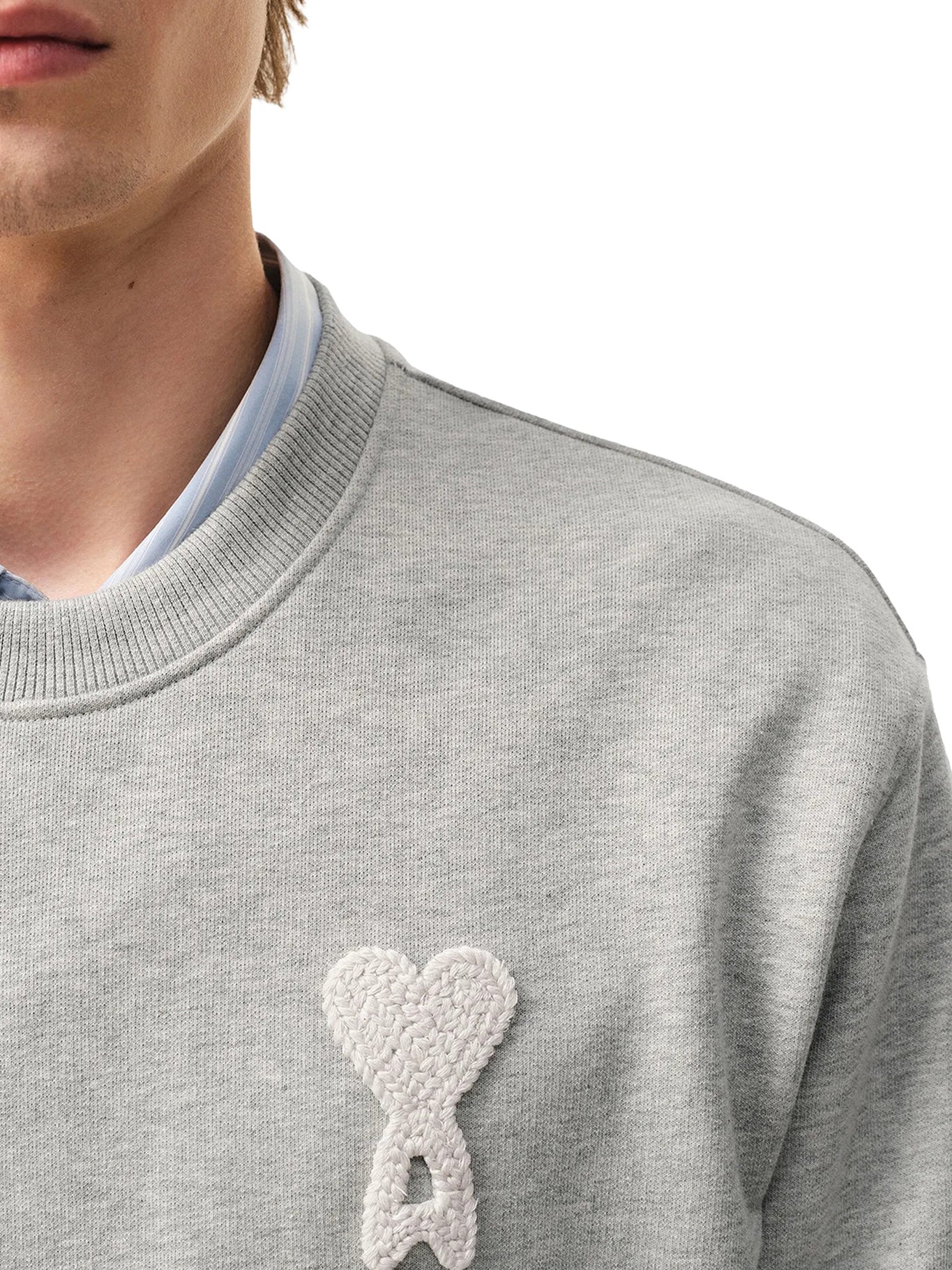 AMI DE COEUR COTTON KNIT SWEATSHIRT - Image 5