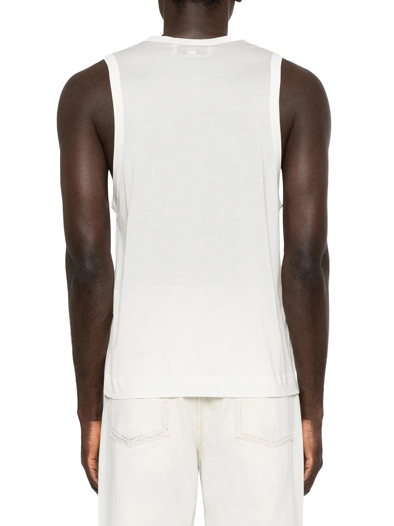 COTTON TOP WITH AMI DE COEUR EMBROIDERY - Image 4
