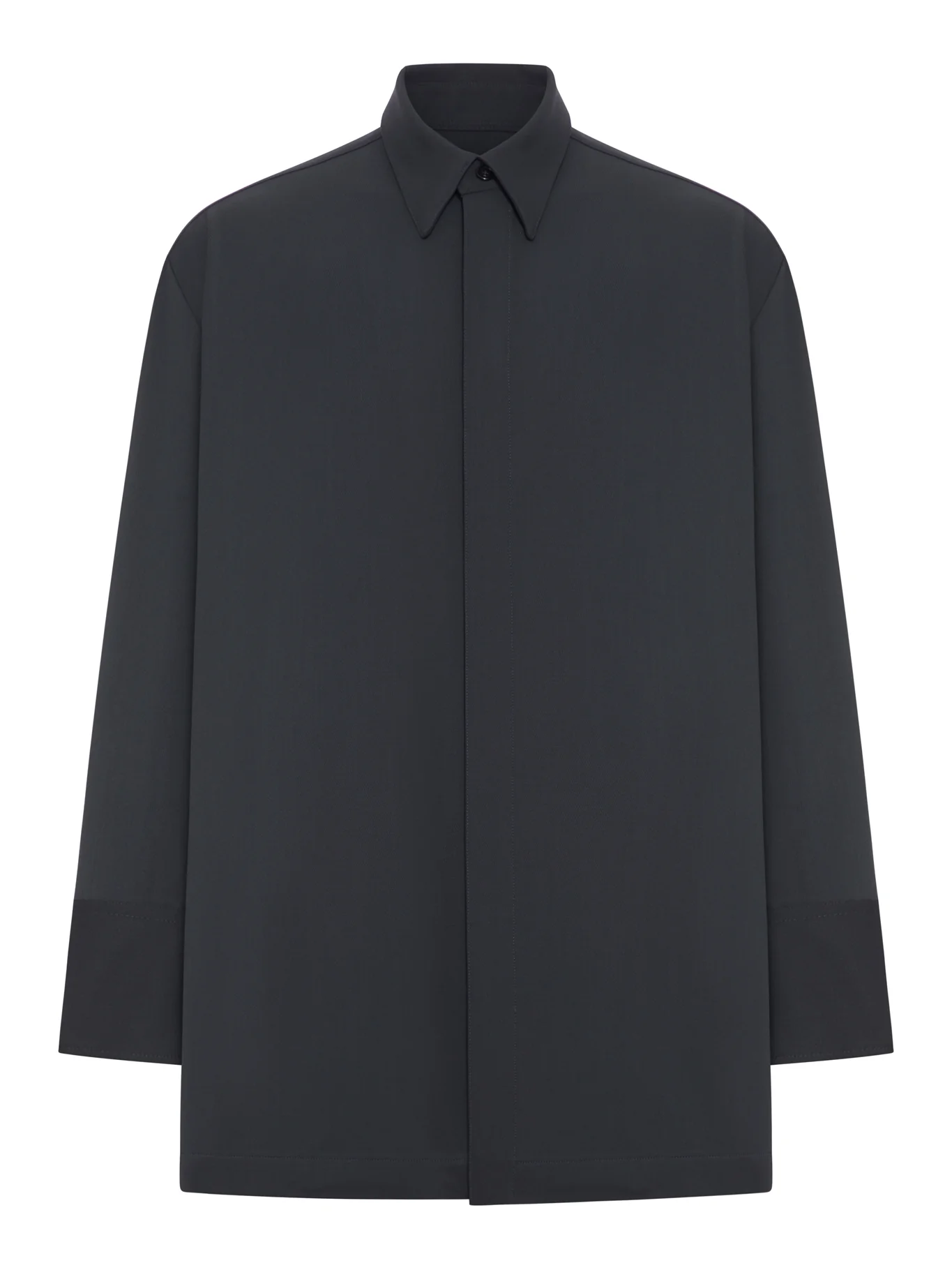 LONGUE CHEMISE IN KNITTED WOOL