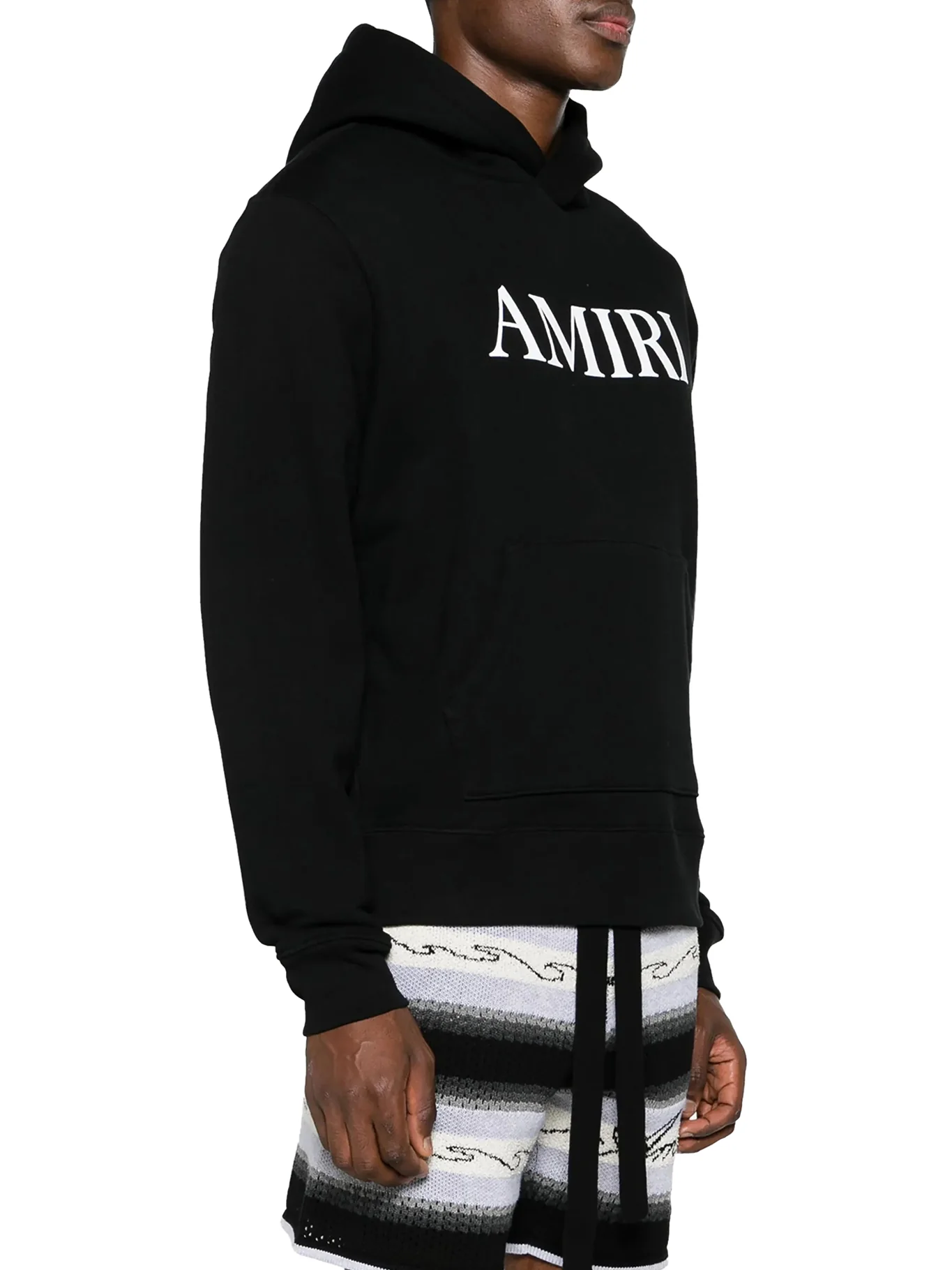COTTON HOODIE WITH FRONT LOGO - Image 4