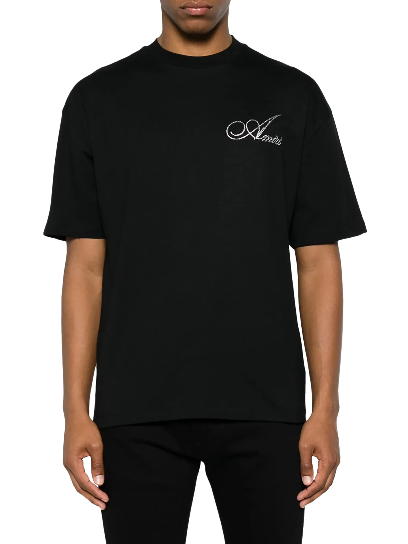 CRYSTAL LOGO COTTON T-SHIRT - Image 2