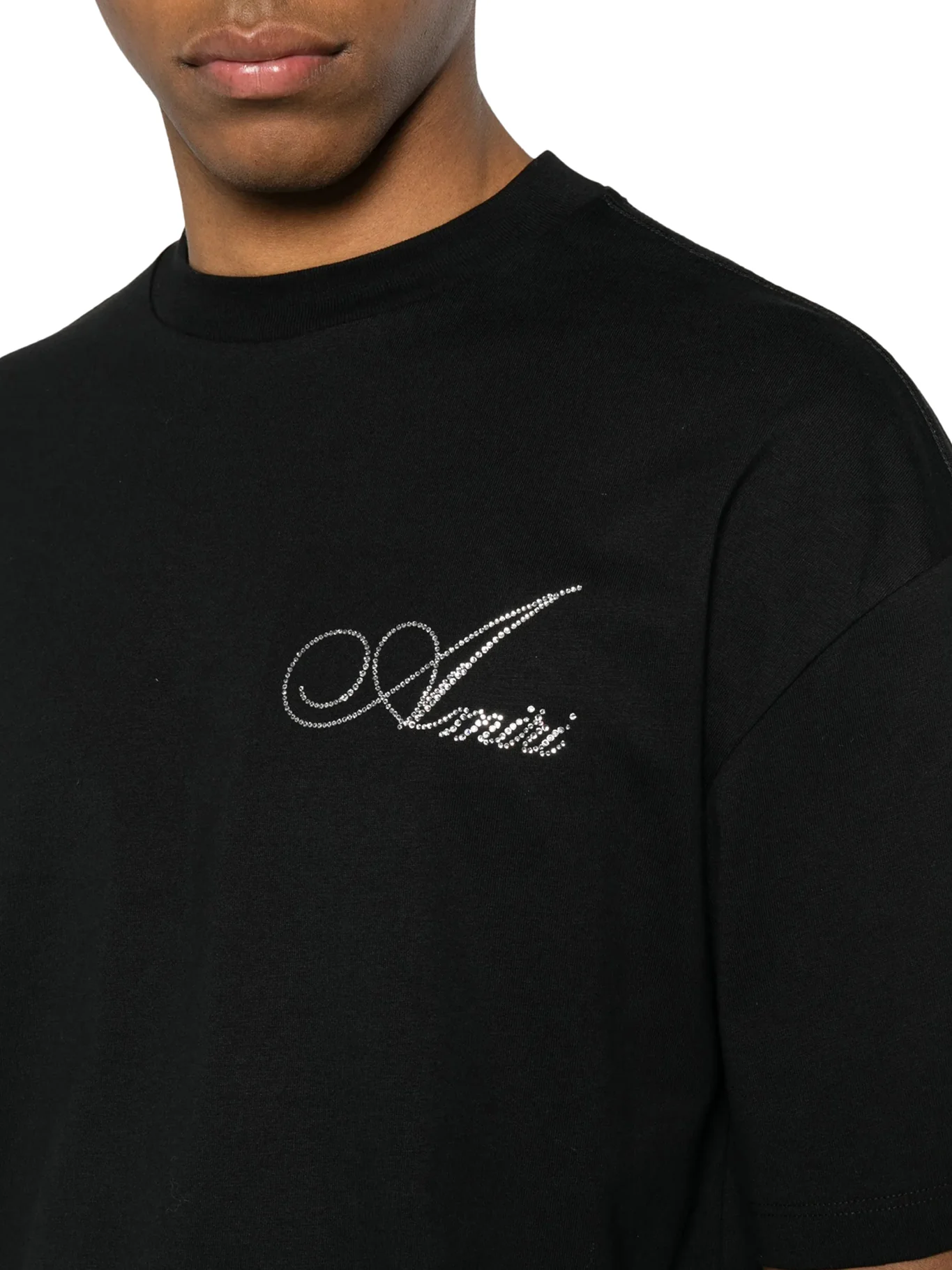 CRYSTAL LOGO COTTON T-SHIRT - Image 4