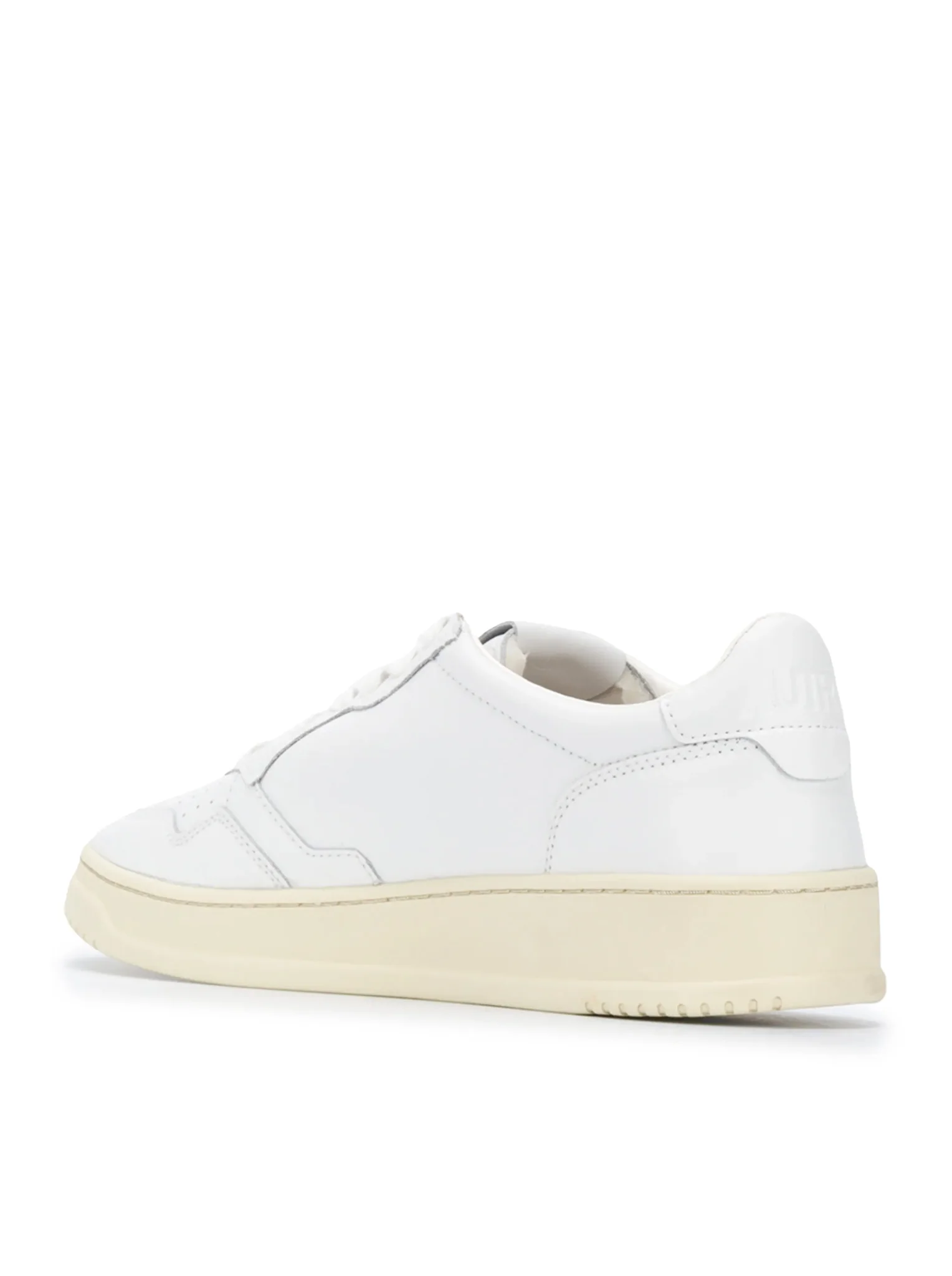 AUTRY MEDIALIST 01 IN WHITE LEATHER - Image 3