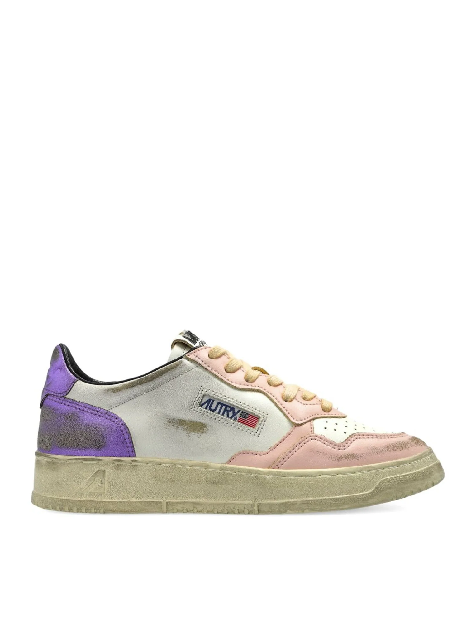 MEDALIST LOW LEATHER SNEAKERS
