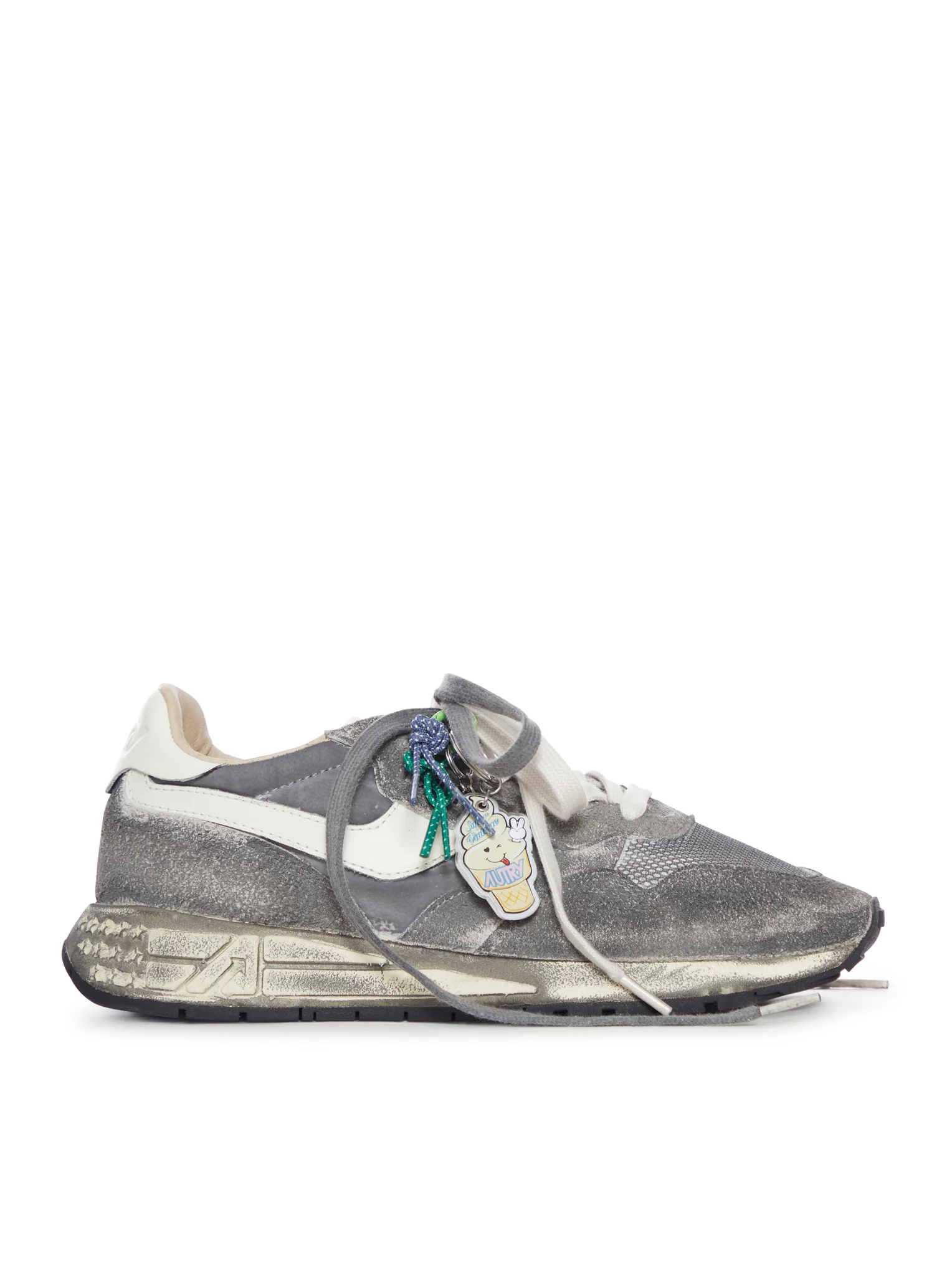 REELWIND SUPER VINTAGE SNEAKERS IN NYLON AND SUEDE