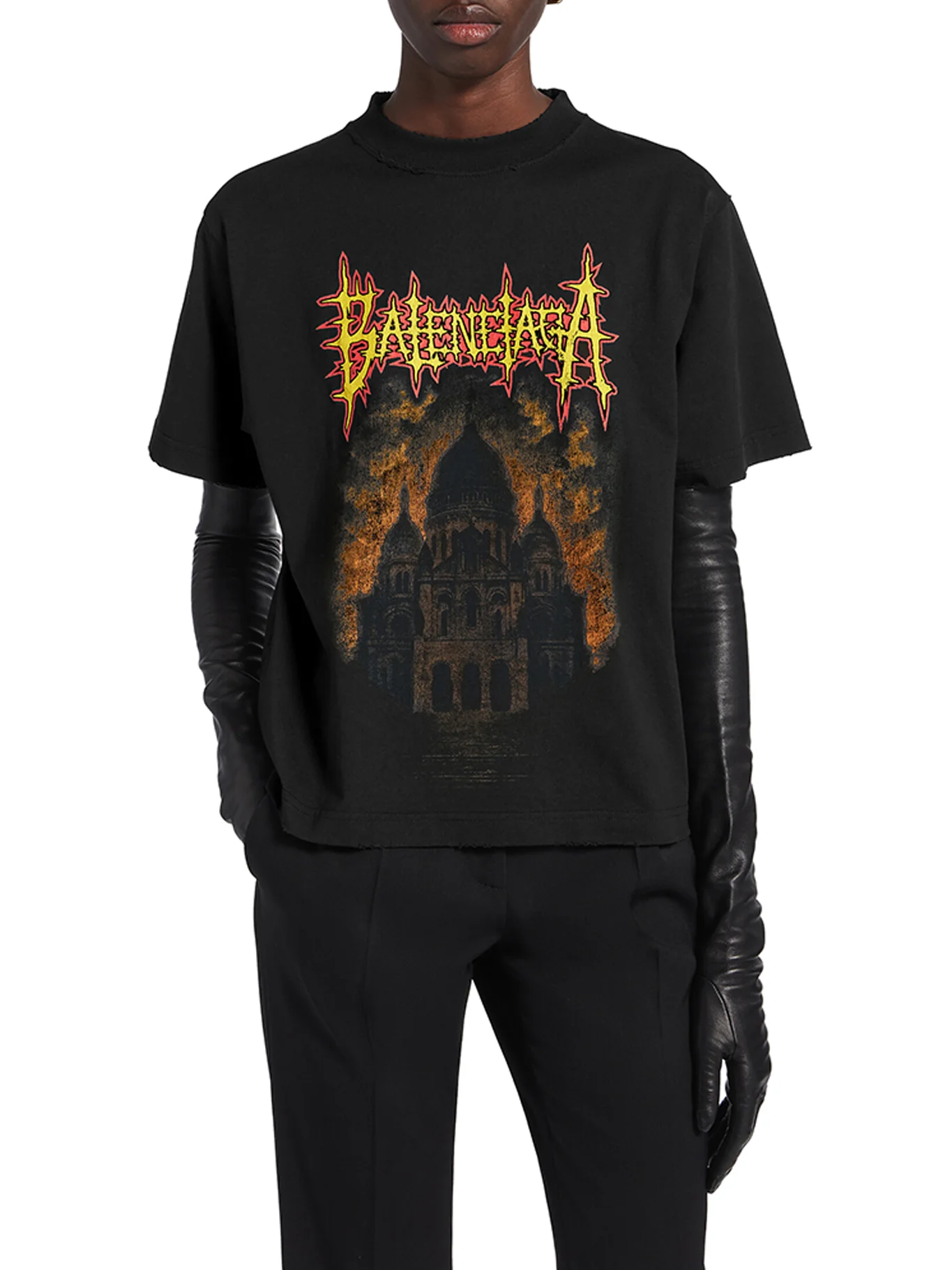 BALENCIAGA SACRÉ CŒUR T-SHIRT MEDIUM FIT - Image 3