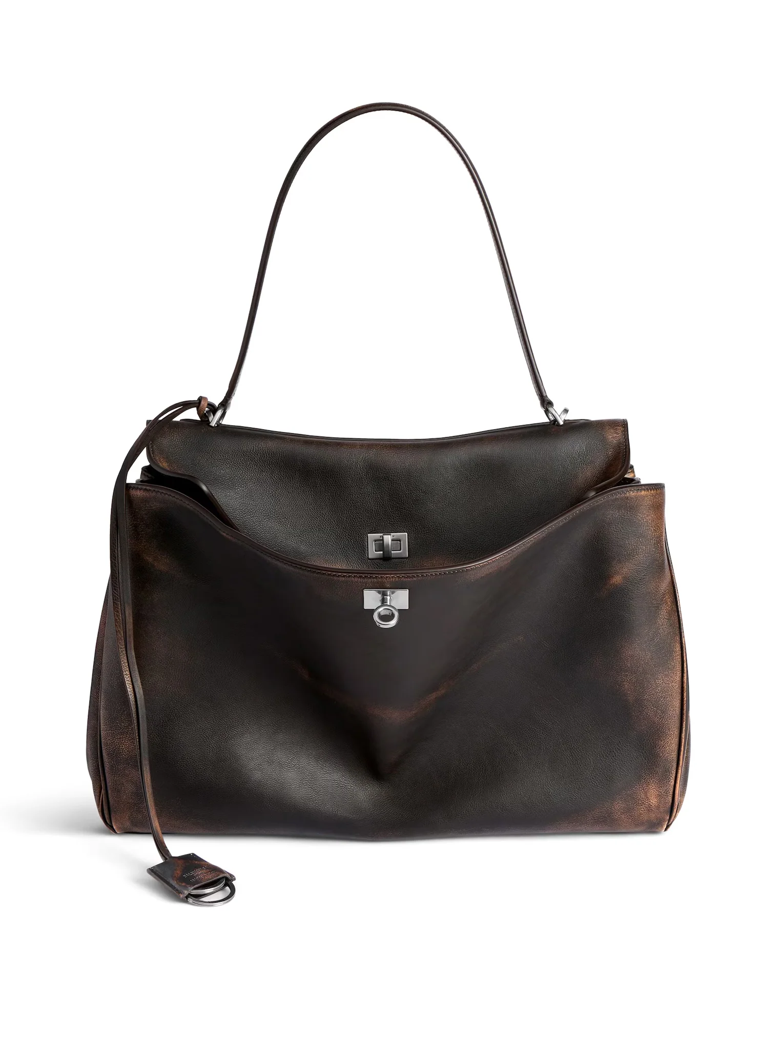LARGE MEN`S RODEO BAG IN BROWN