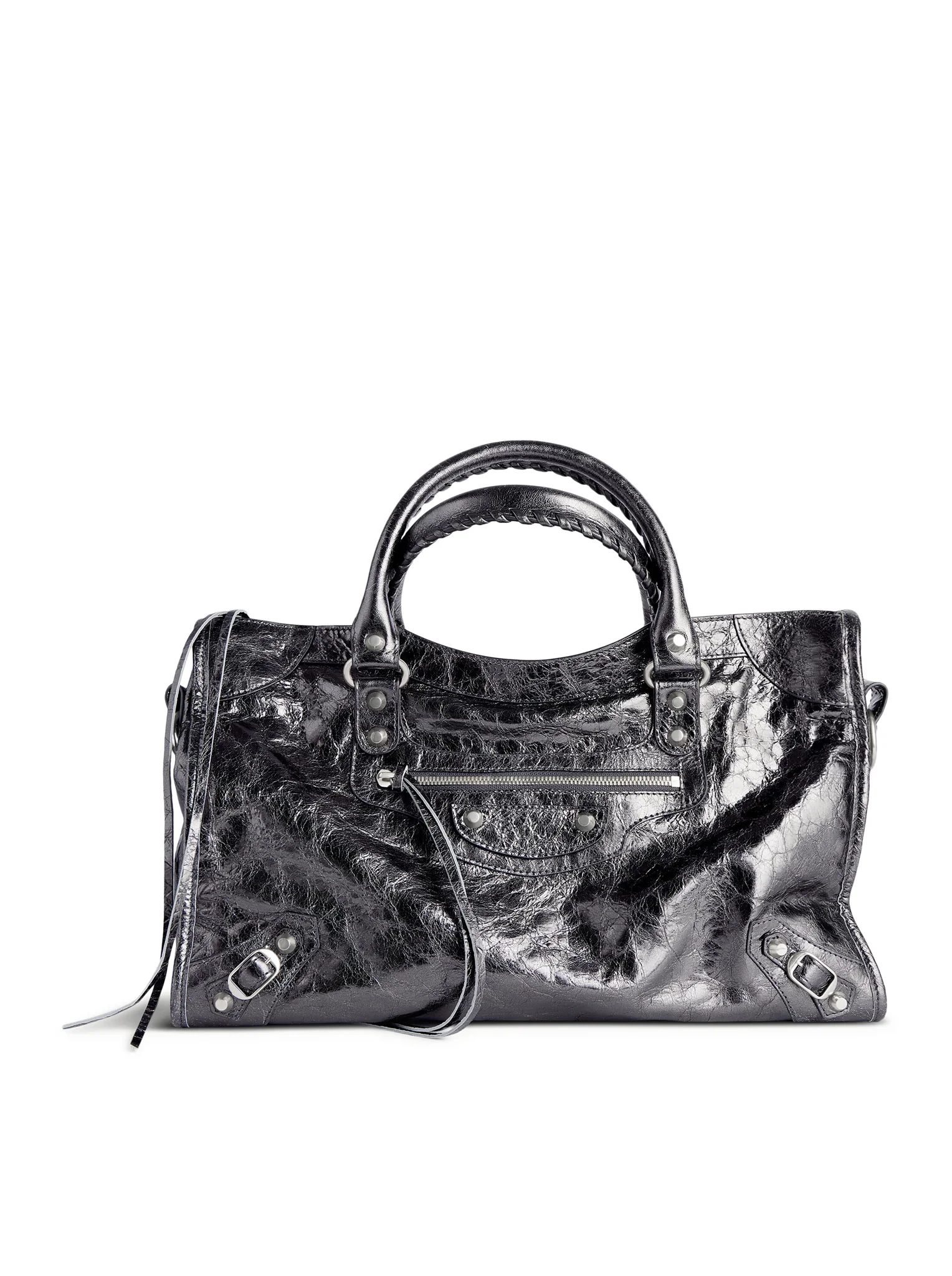 LE CITY MEDIUM BAG IN STEEL GREY
