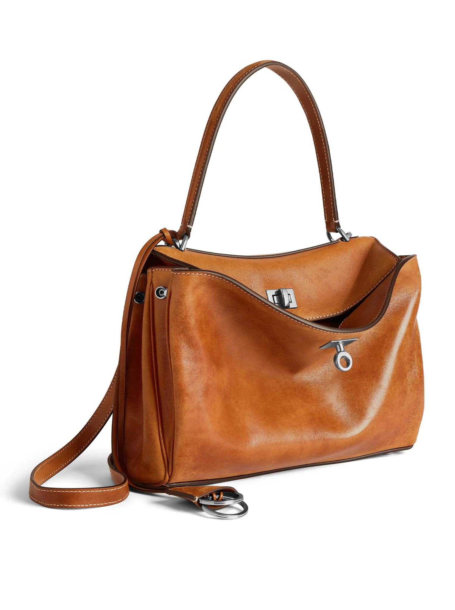 RODEO SMALL VEGETABLE TANNED LAMBSKIN BAG - Image 5