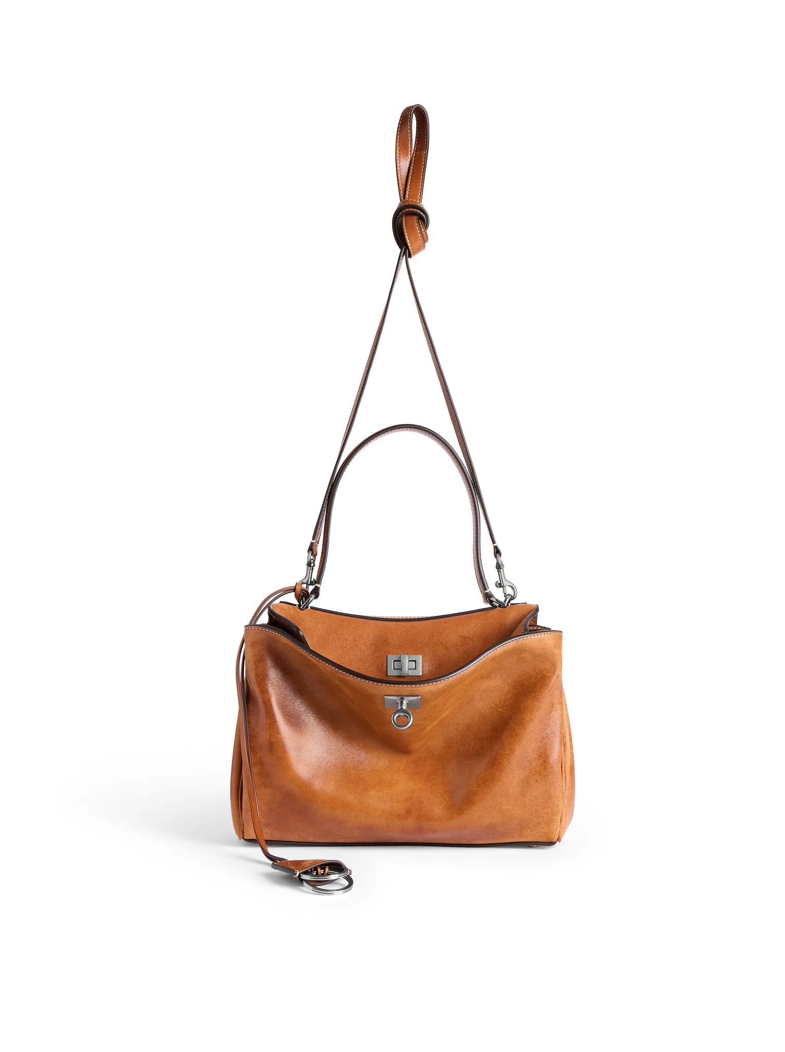 RODEO SMALL VEGETABLE TANNED LAMBSKIN BAG - Image 7