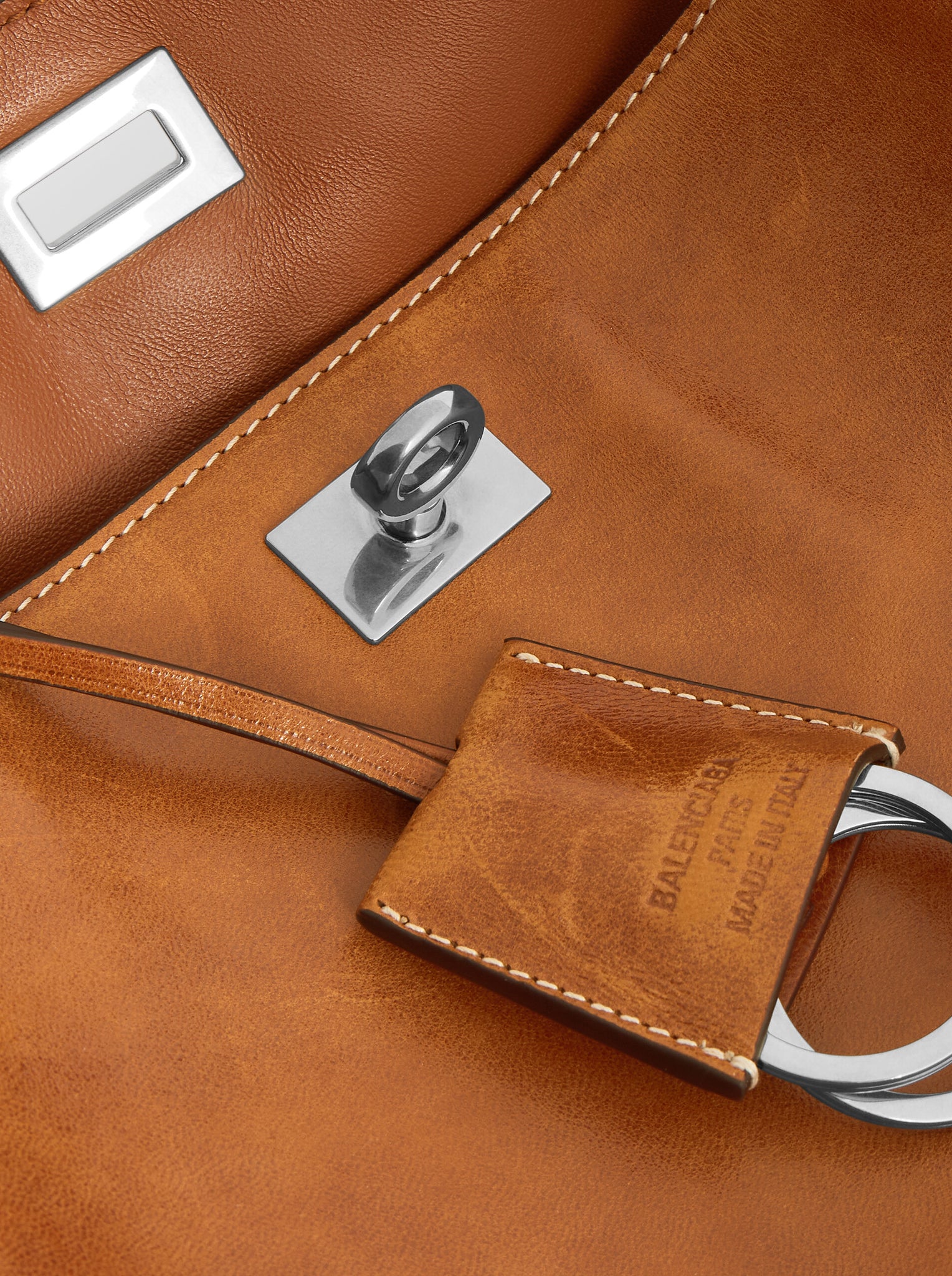 RODEO SMALL VEGETABLE TANNED LAMBSKIN BAG - Image 9