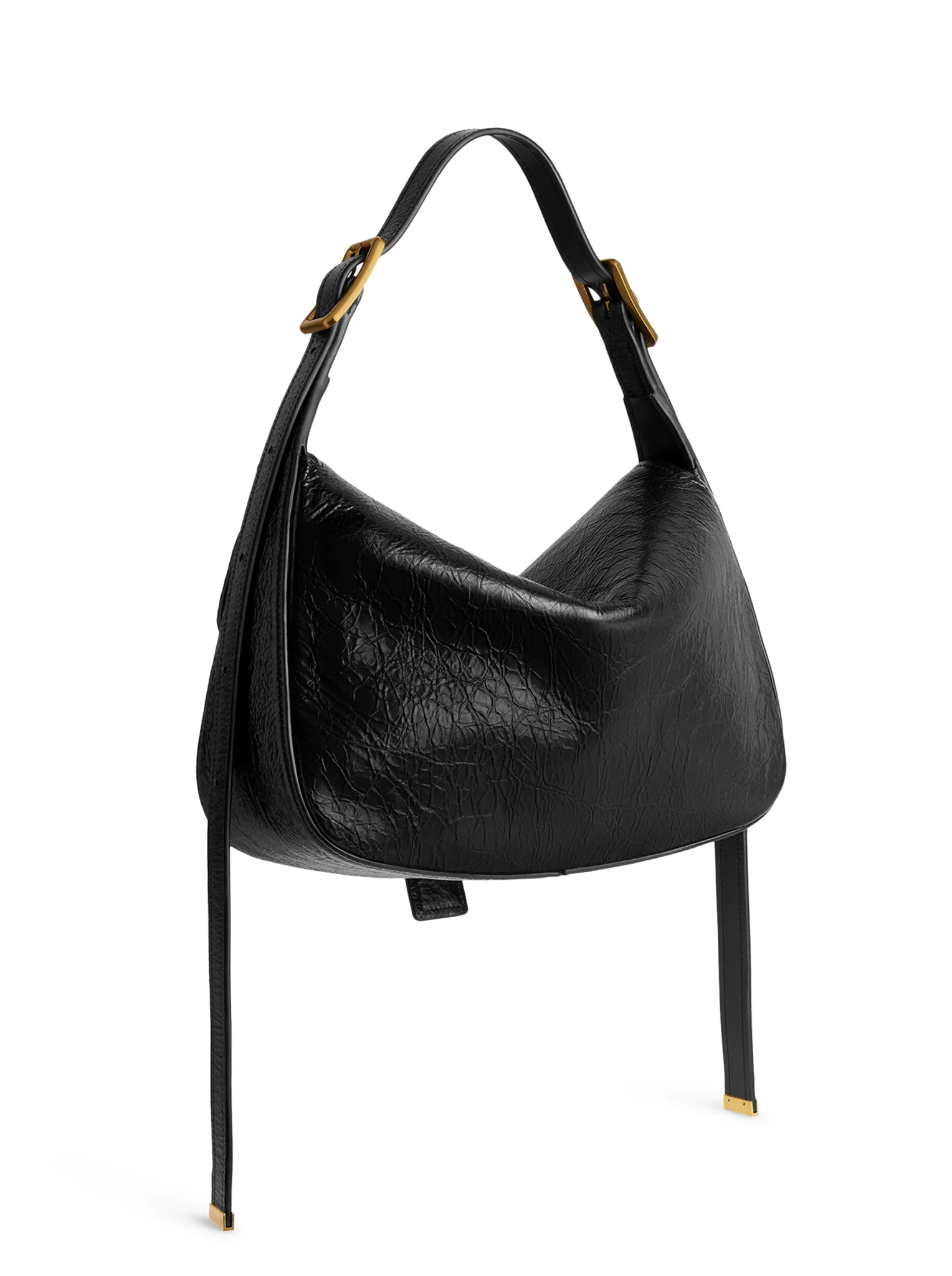 WOMEN`S MEDIUM CLICK SHOULDER BAG IN BLACK - Image 6