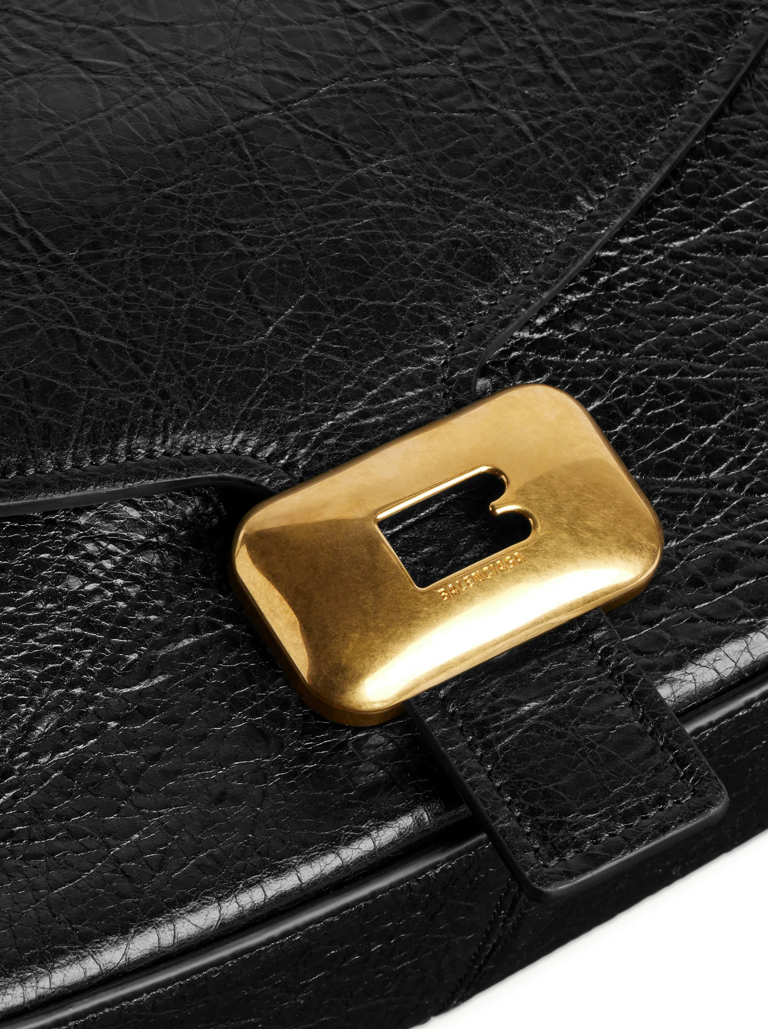 WOMEN`S MEDIUM CLICK SHOULDER BAG IN BLACK - Image 9