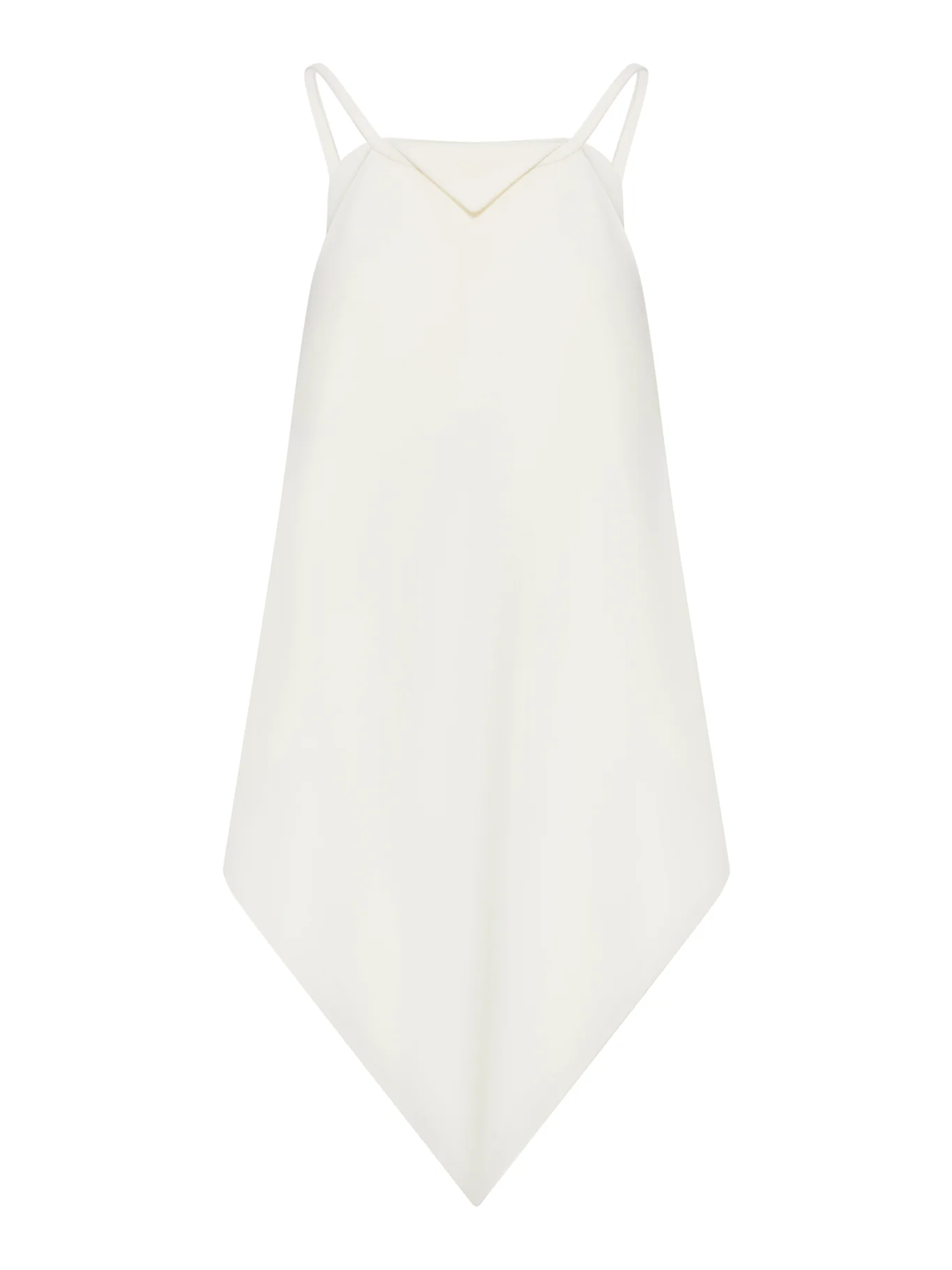 WOMEN`S SCARF TOP IN IVORY