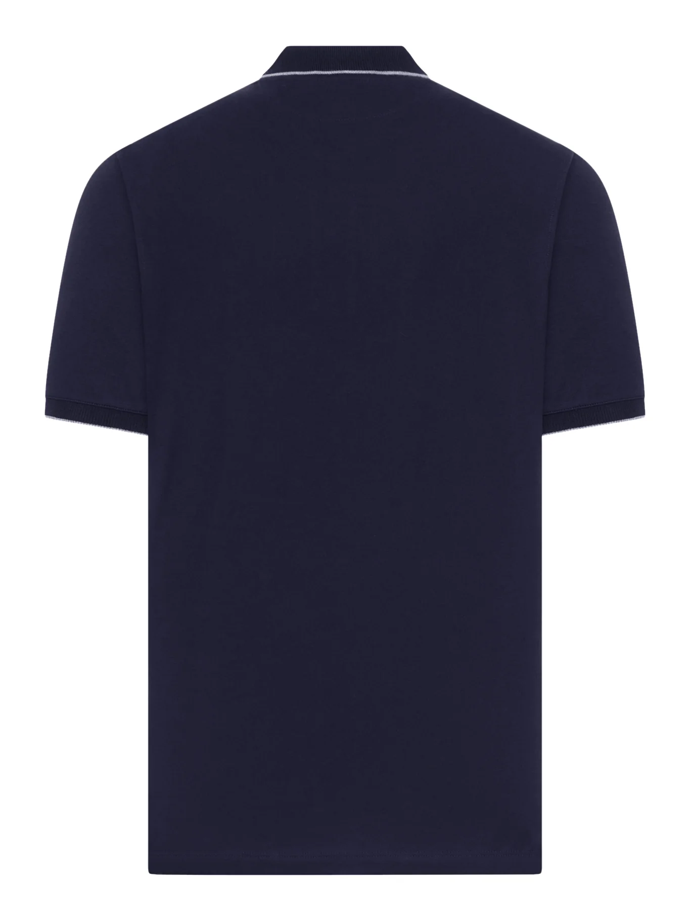 COTTON POLO SHIRT WITH EMBROIDERED LOGO - Image 2