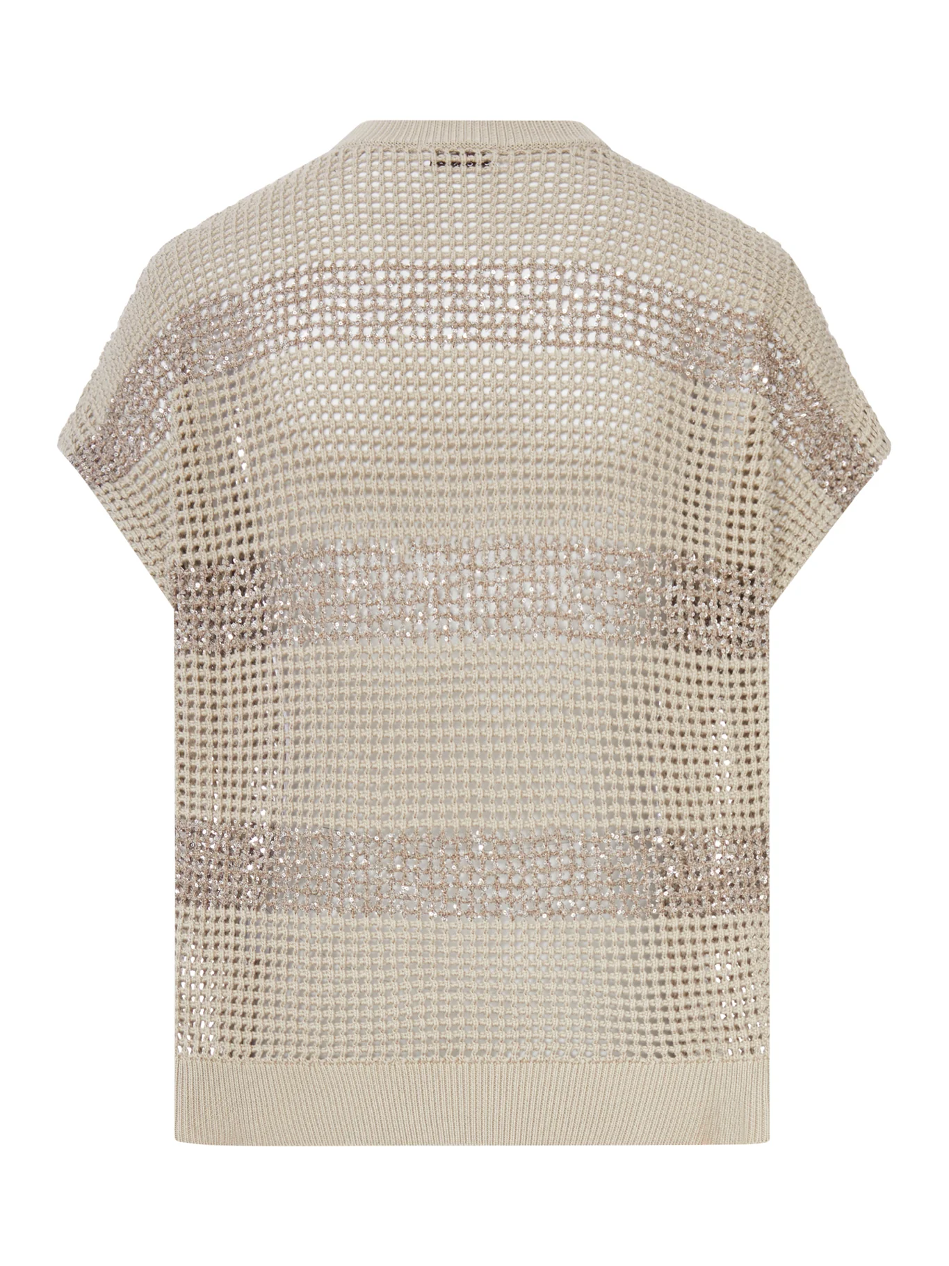 OPENWORK SWEATER WITH STRIPED DESIGN - Image 2