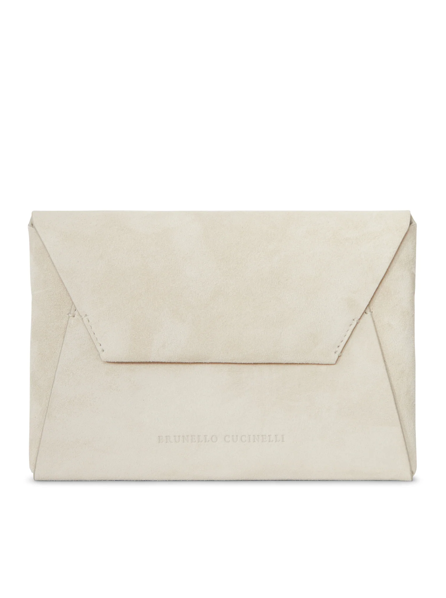 SUEDE CALFSKIN CLUTCH