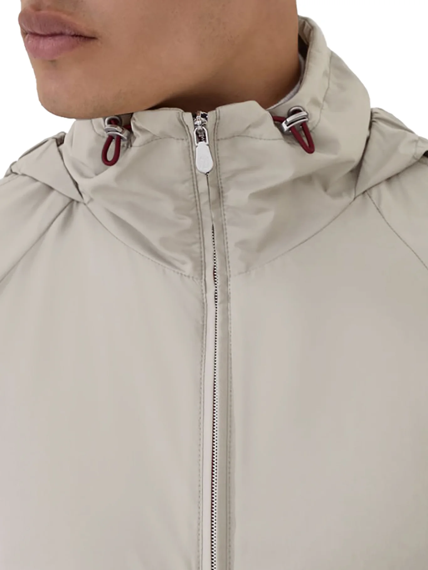 UNLINED OUTERWEAR IN TECHNICAL FABRIC WITH HOOD - Image 5