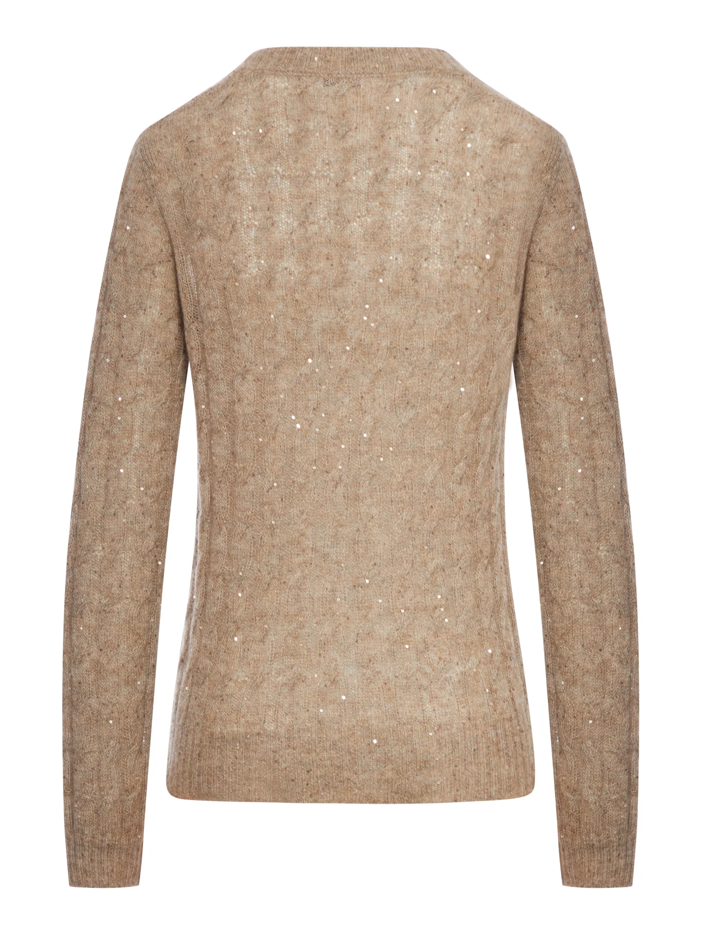 MOHAIR WOOL BLEND V-NECK SWEATER - Image 2