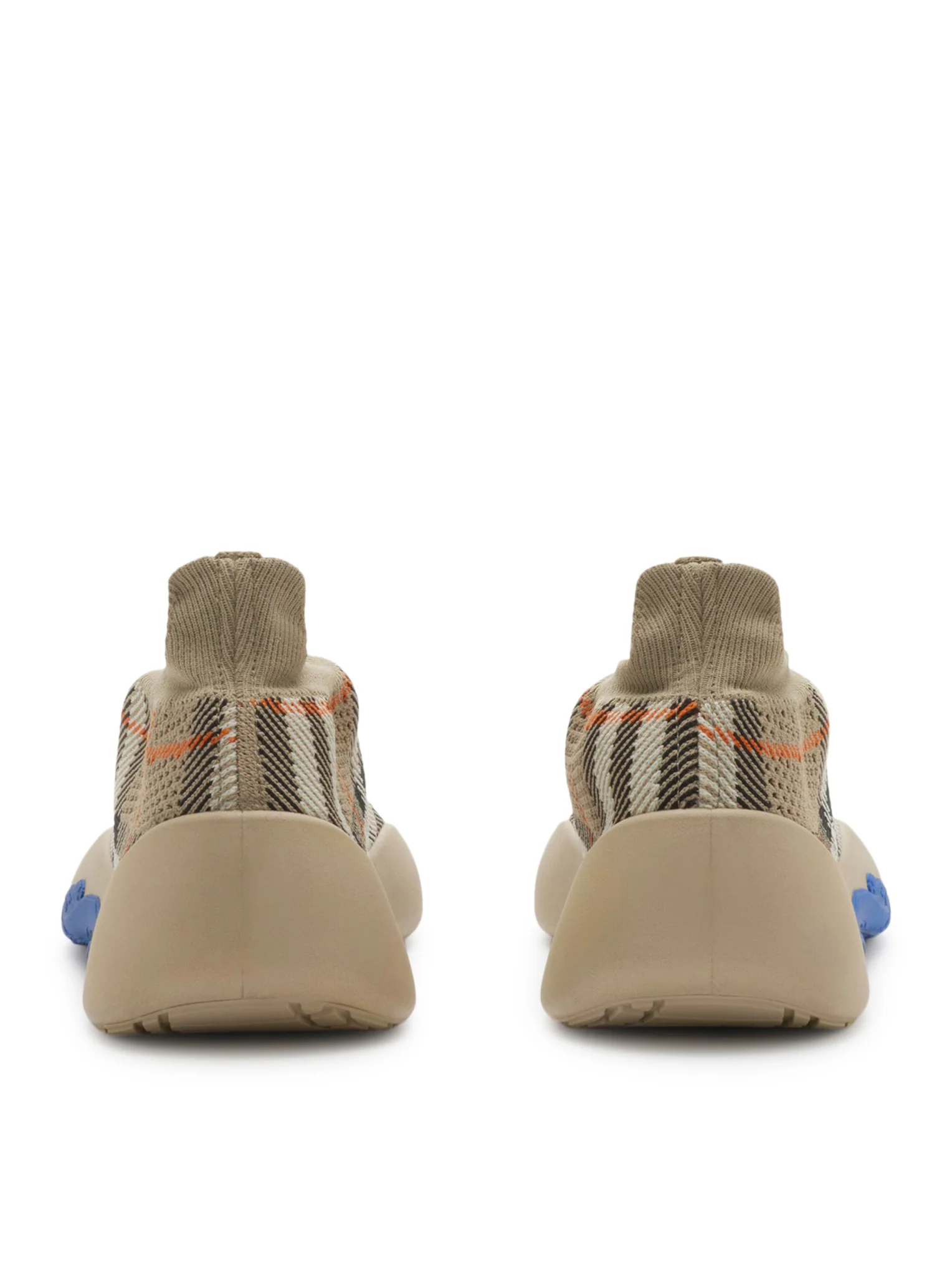 NEPTUNE SNEAKER WITH KNITTED CHECK PATTERN - Image 4