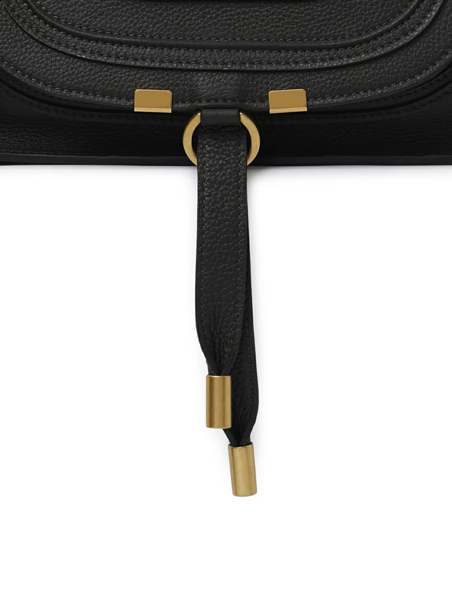 SMALL MERCIE BAG IN GRANATE LEATHER - Image 4