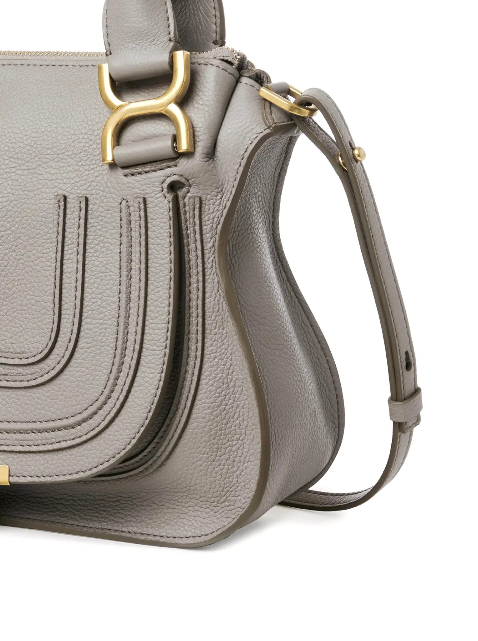 SMALL MARCIE BAG IN GRENADE LEATHER - Image 5