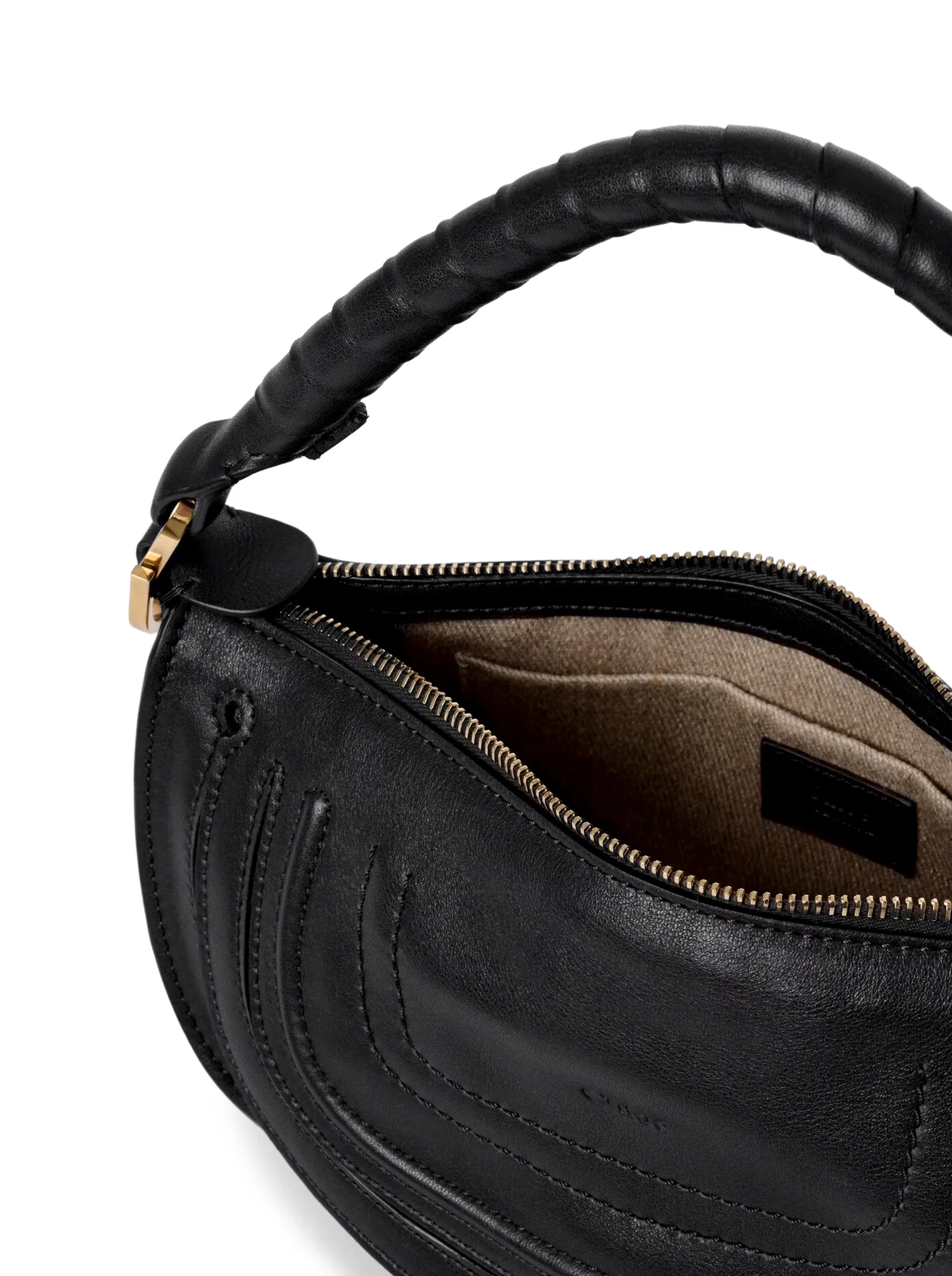 MINI MARCIE SHOULDER BAG IN SOFT LEATHER - Image 3