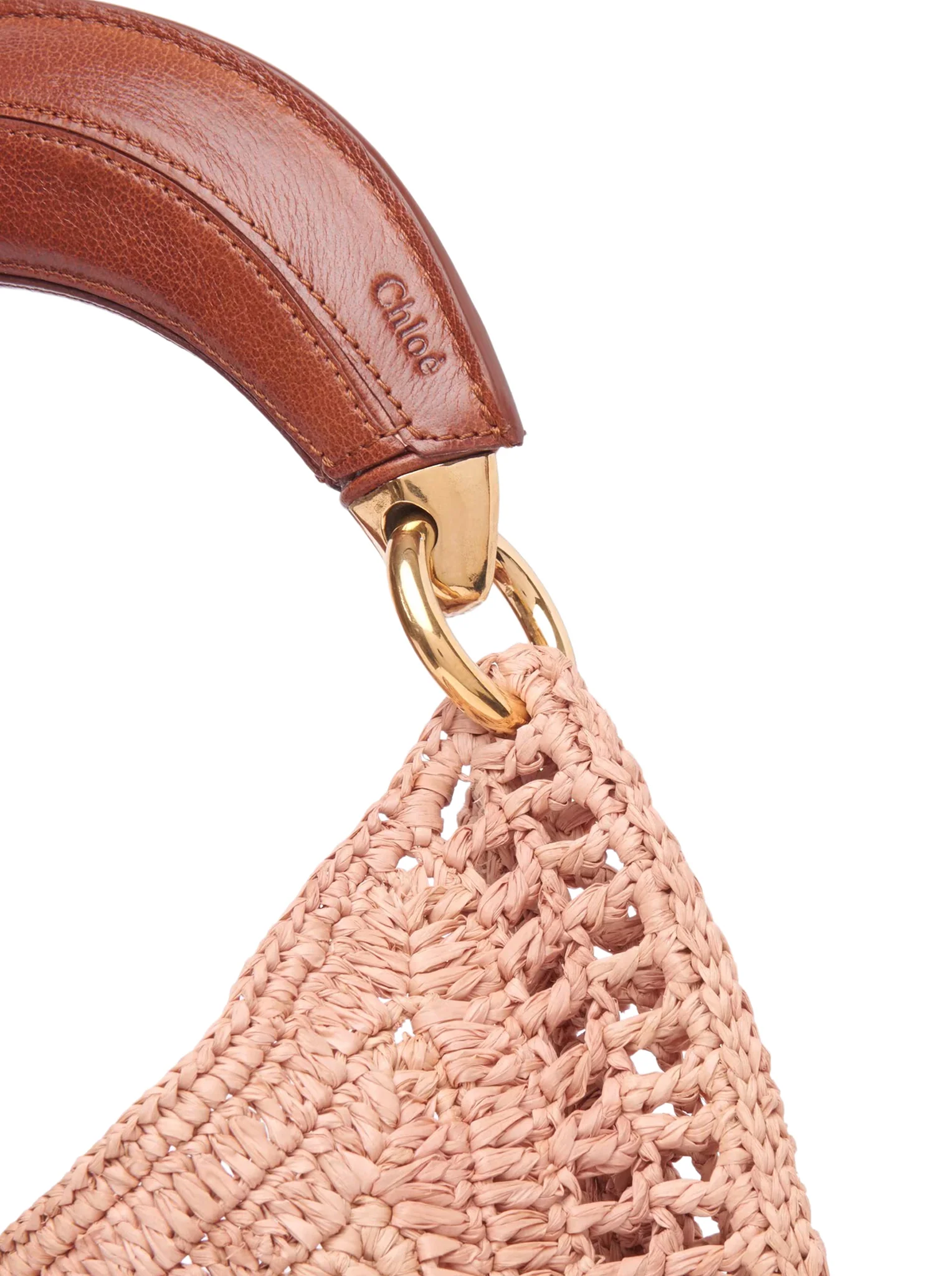 SUMMER BANANA RAFFIA HOBO BAG - Image 7