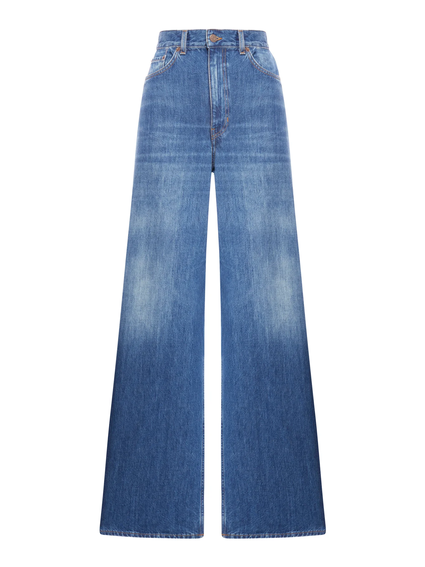 WIDE LEG DENIM JEANS