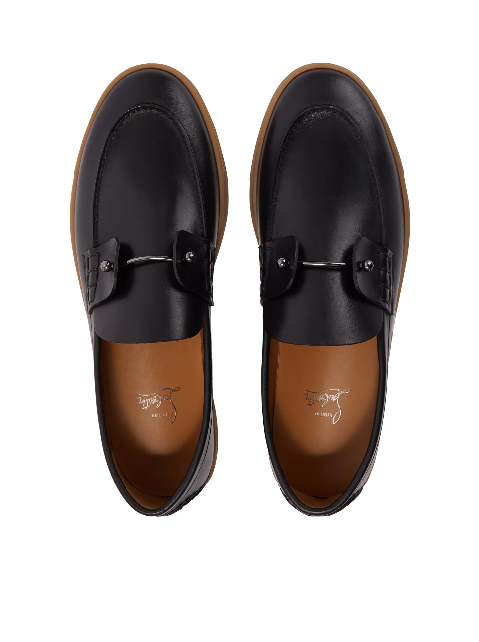 CHAMBELIBOAT LOAFERS IN PATINATED CALFSKIN - Image 4