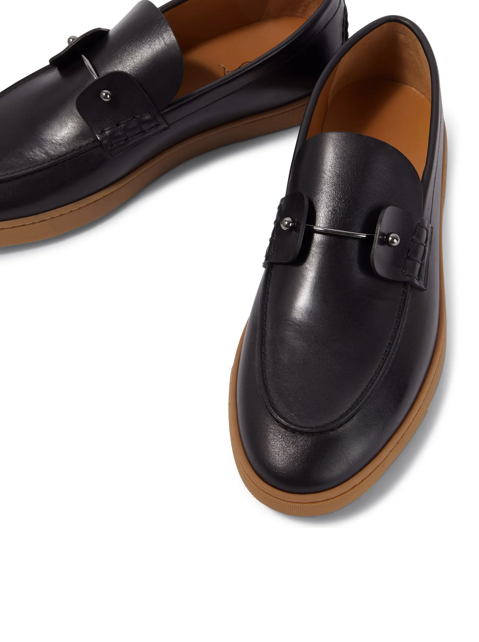 CHAMBELIBOAT LOAFERS IN PATINATED CALFSKIN - Image 5