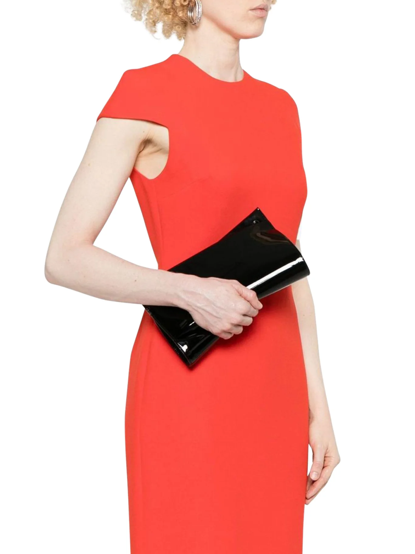 PATENT LOUBITWIST CLUTCH BAG - Image 2