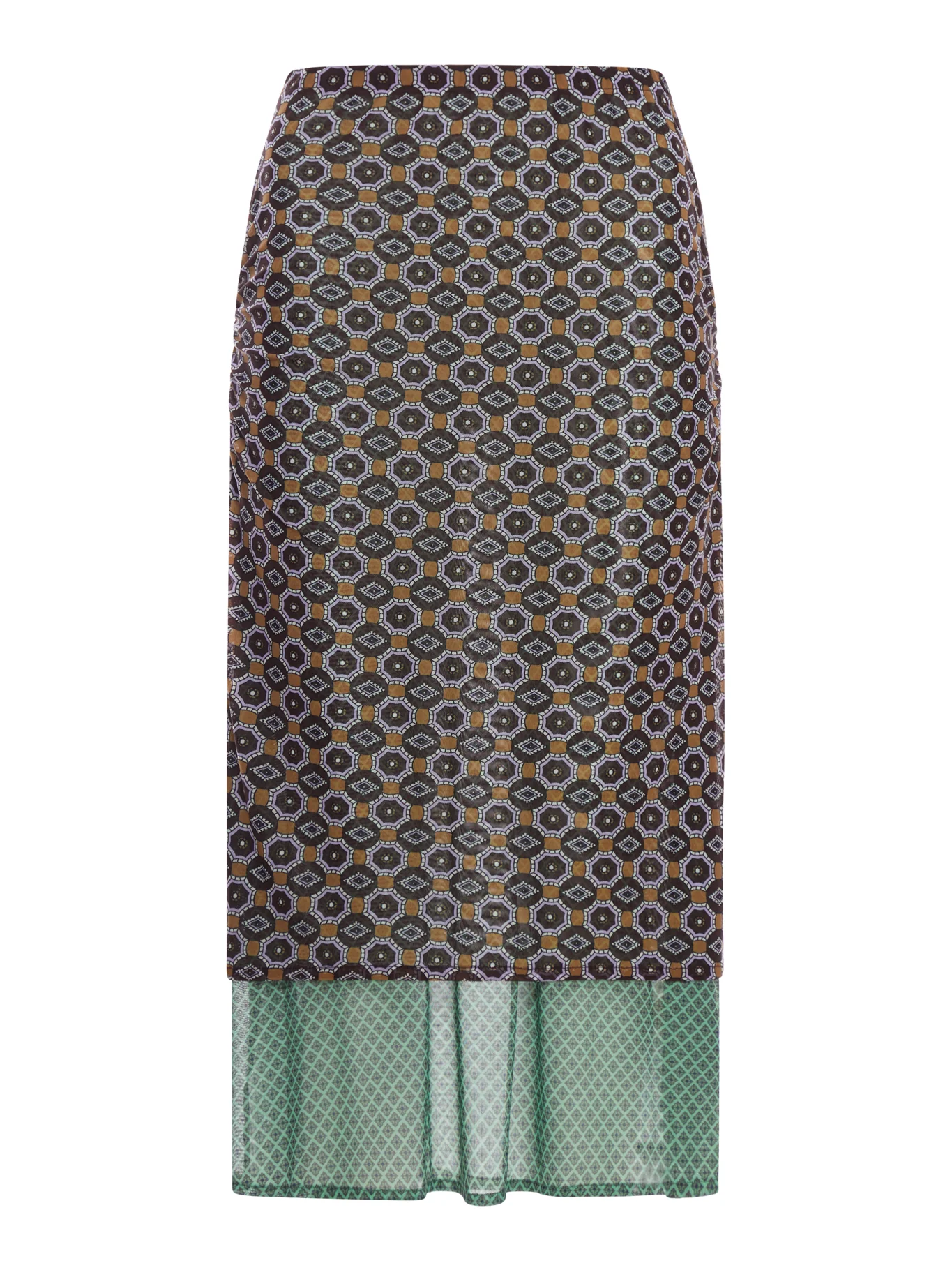 DOUBLE LAYERED SKIRT