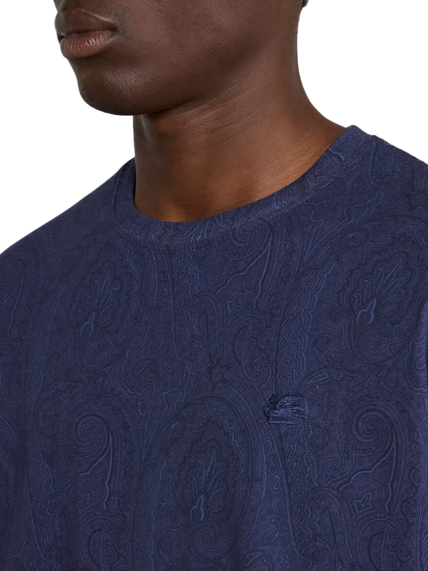 COTTON T-SHIRT WITH ARNICA PATTERN - Image 4