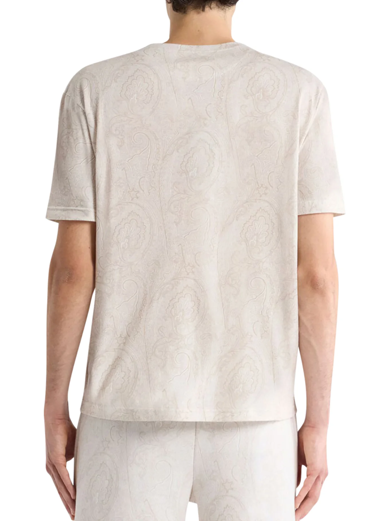 COTTON T-SHIRT WITH ARNICA PATTERN - Image 3
