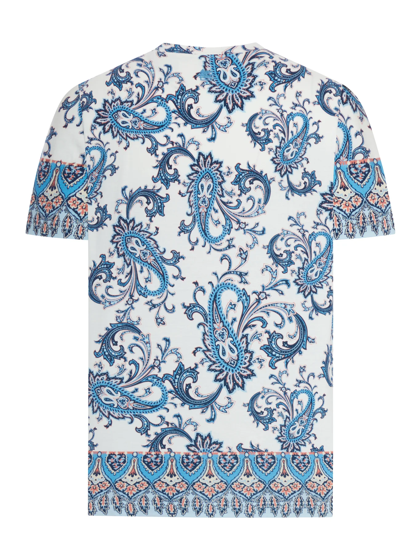 ROME COTTON T-SHIRT WITH PLACED PRINT - Image 2