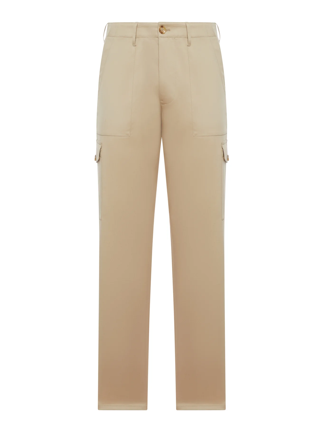 STRETCH COTTON CARGO PANTS