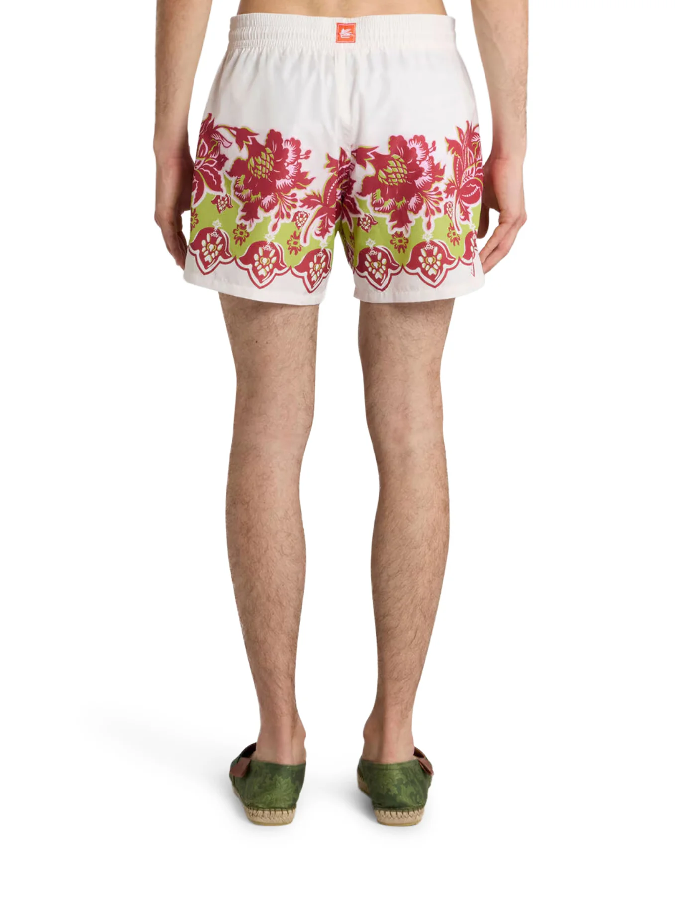 SWIMWEAR WITH PLACED FLORAL PRINT - Image 3