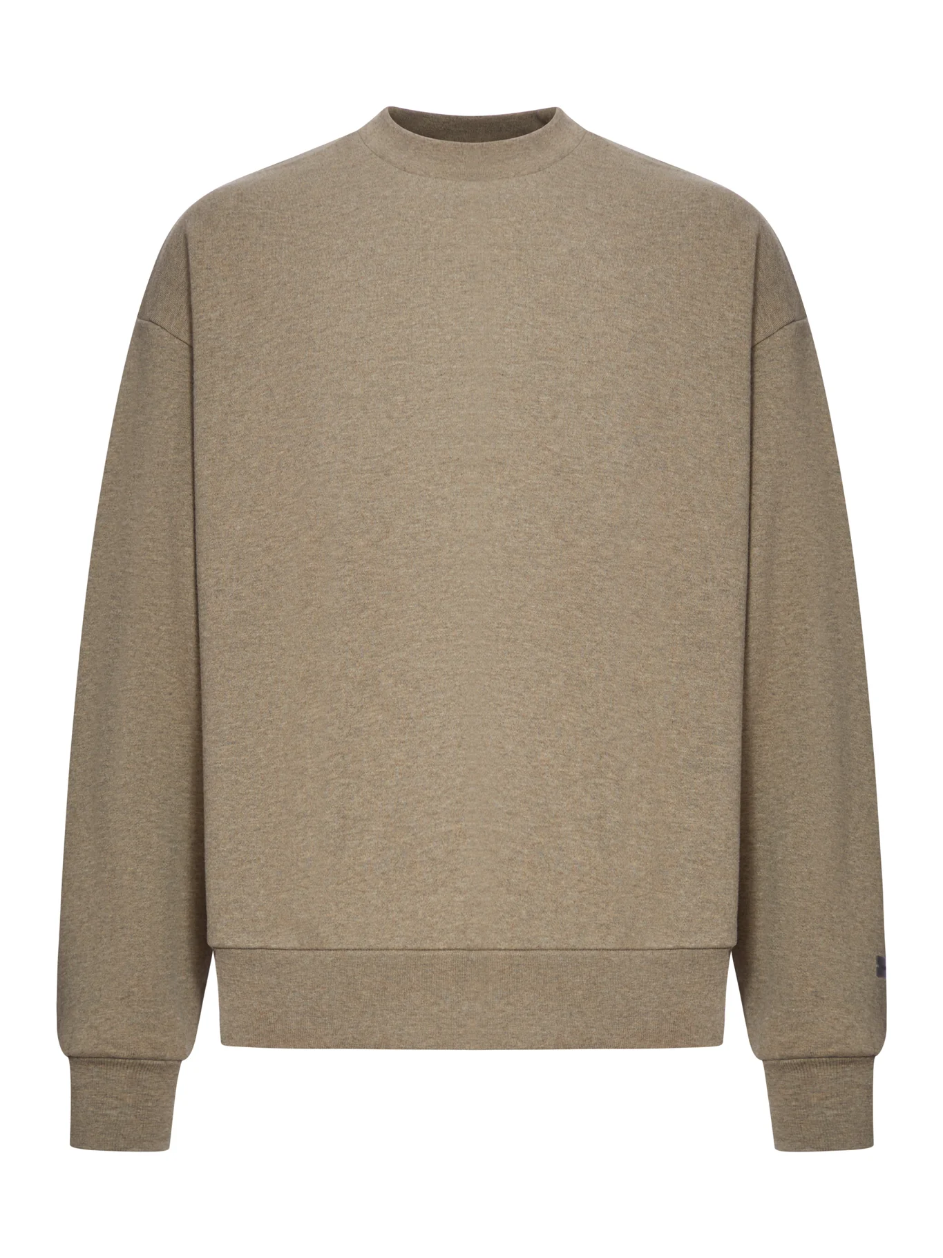 SWEATSHIRT WITH RIBBED CUFFS