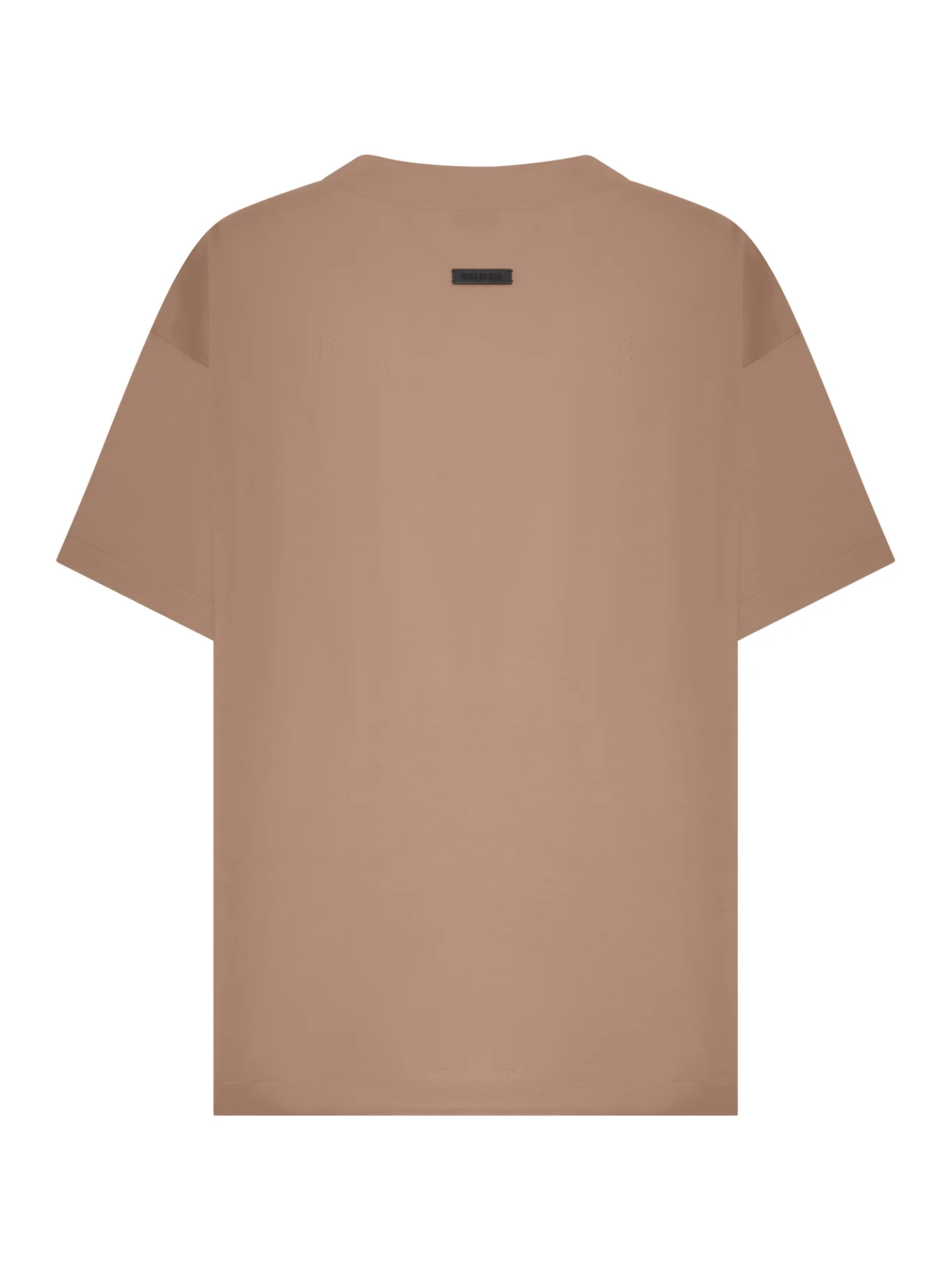 OVERSIZED CREW-NECK T-SHIRT IN COTTON BLEND - Image 2