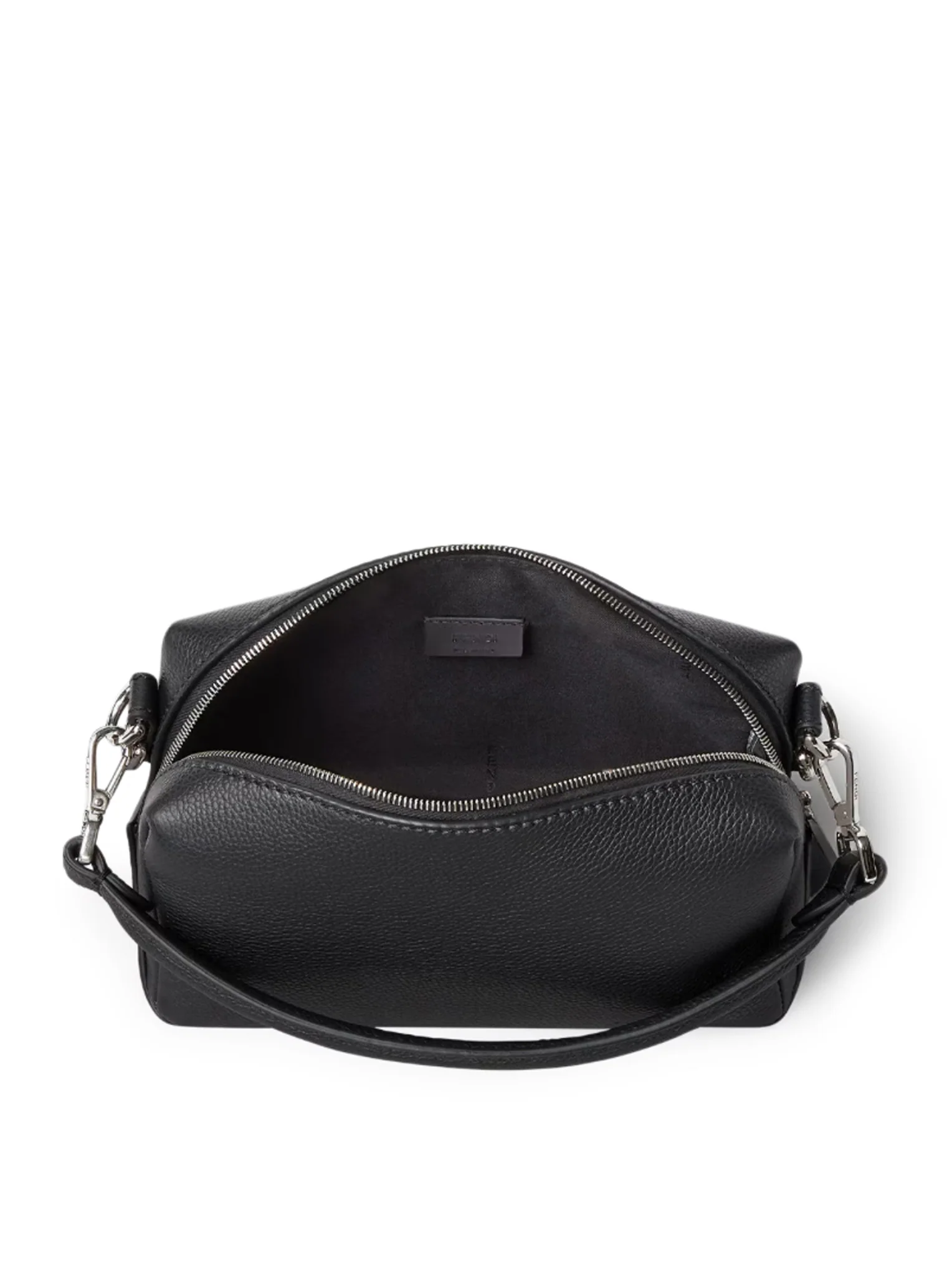 FENDI SMALL BLACK LEATHER BAG - Image 7