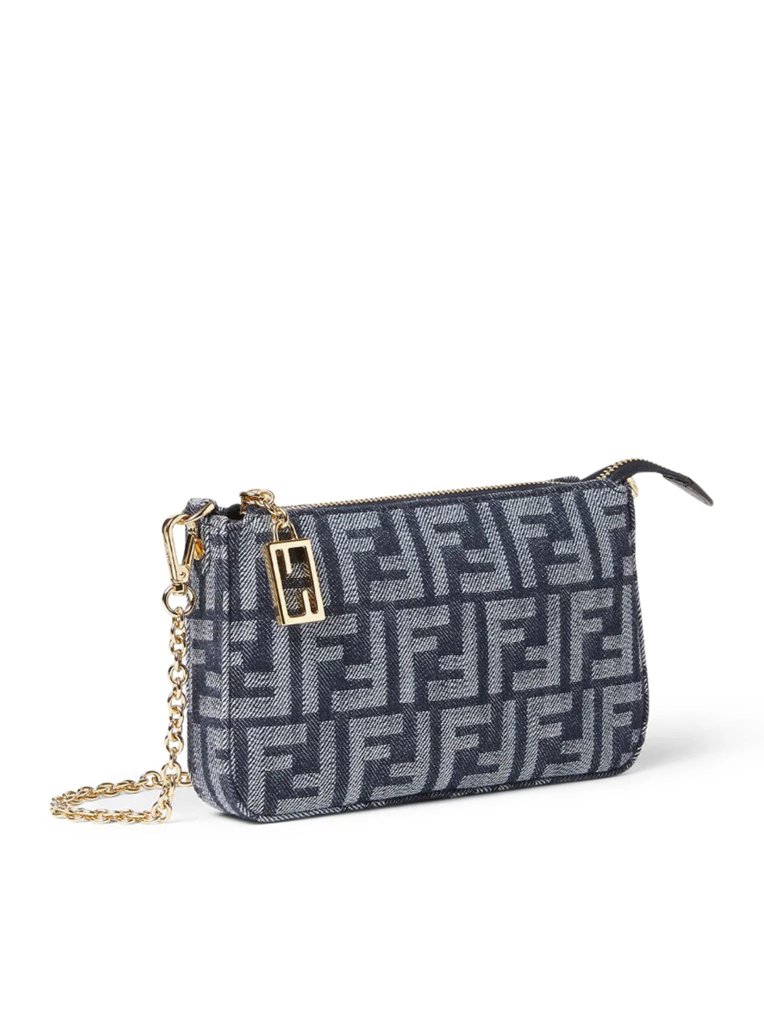 FF FABRIC BAGUETTE POUCH - Image 3