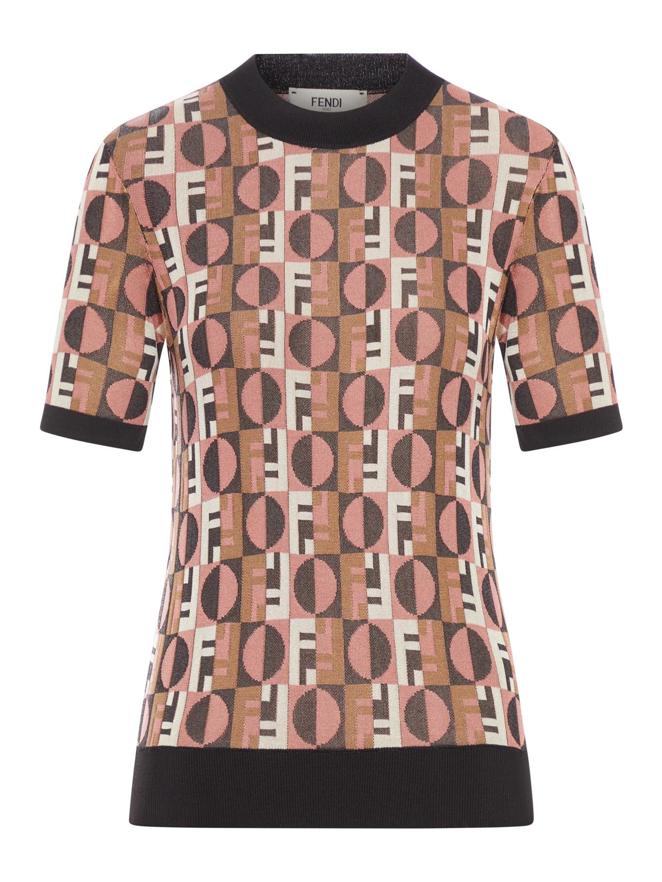 JACQUARD T-SHIRT