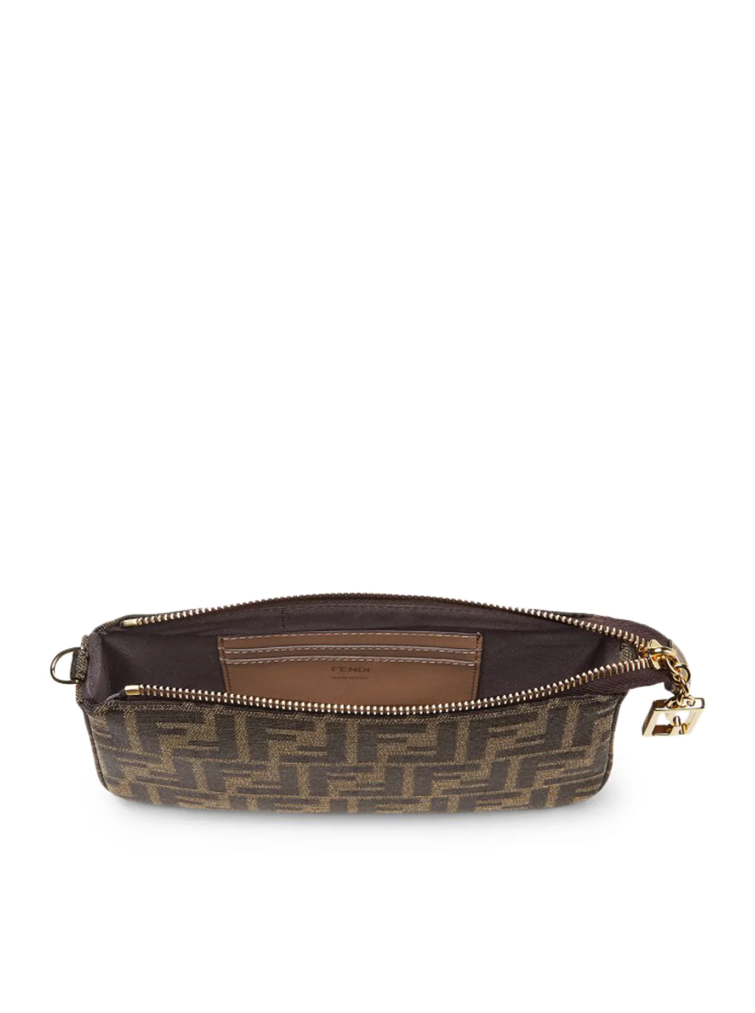 POUCH BAGUETTE WITH CHAIN ??IN FF JACQUARD FABRIC - Image 5