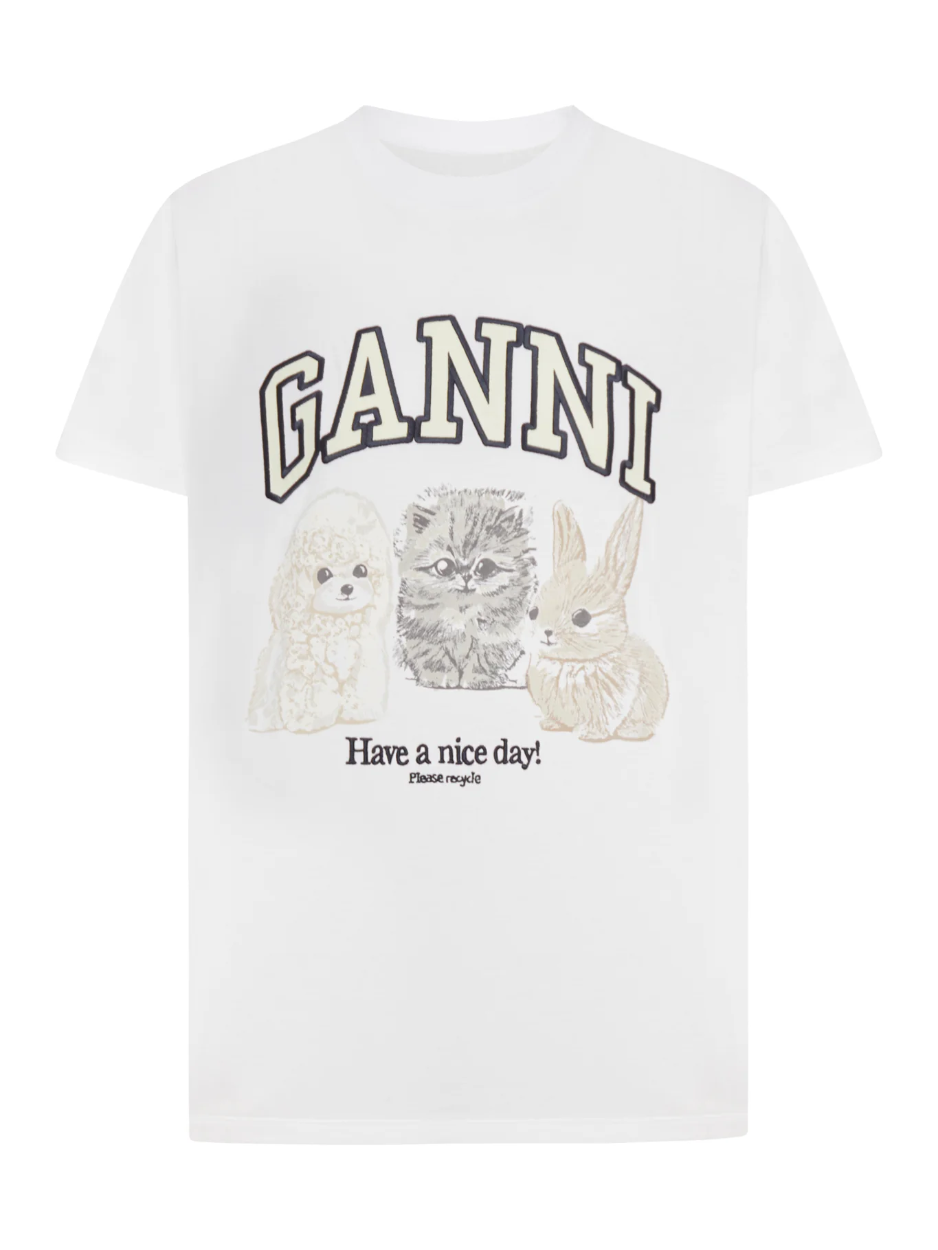 COTTON T-SHIRT WITH PRINT