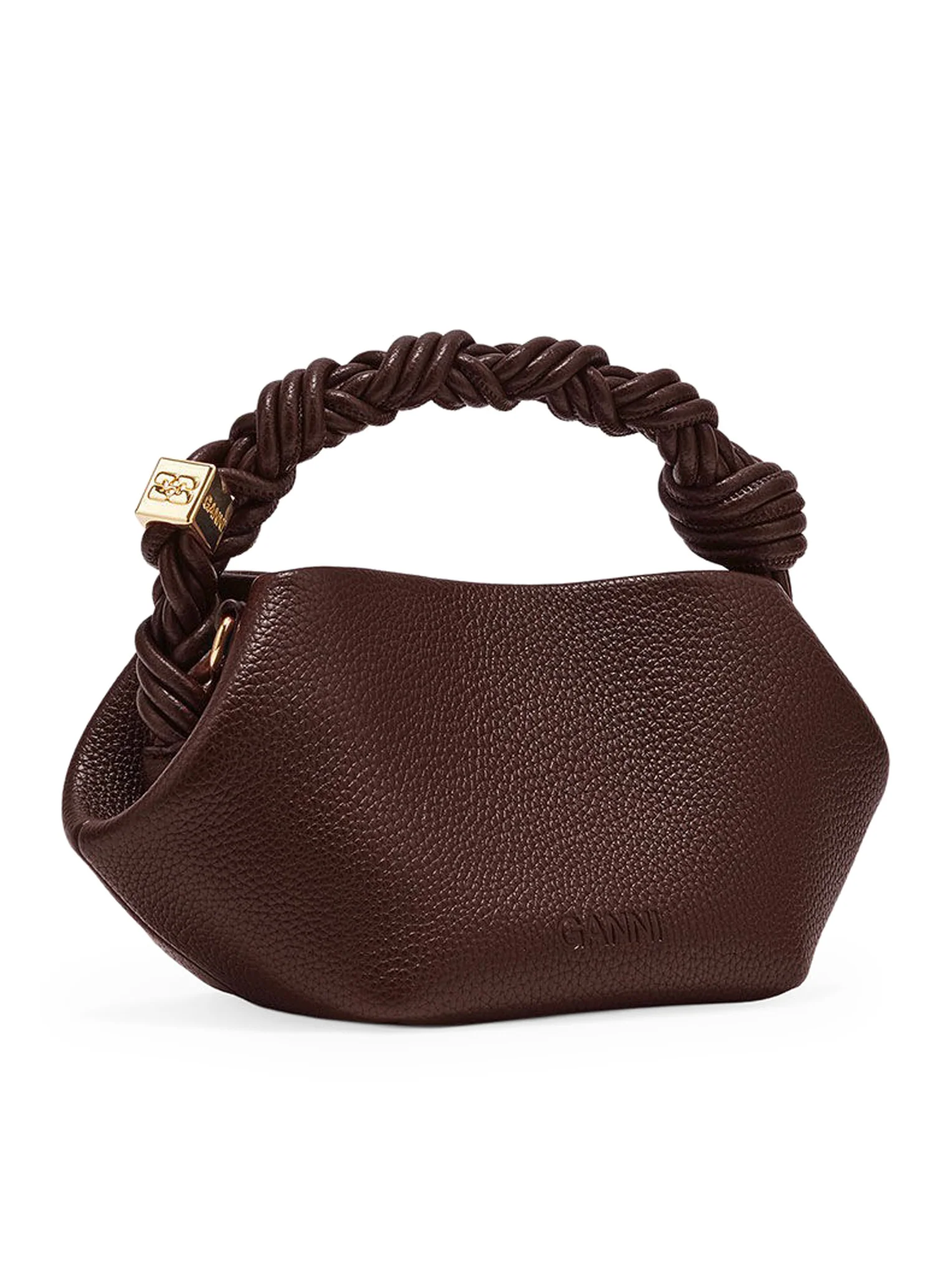 MINI BOU BAG IN GARNET BROWN - Image 3