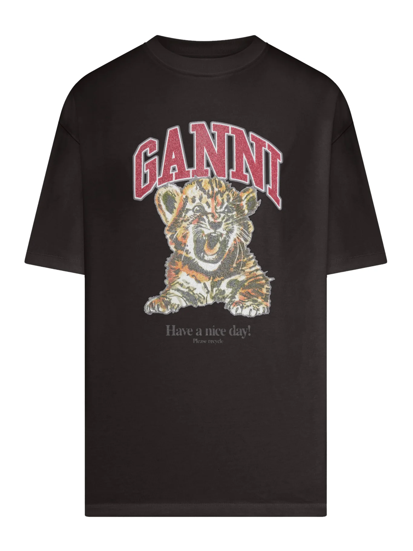 ORGANIC COTTON T-SHIRT WITH FRONT PRINT